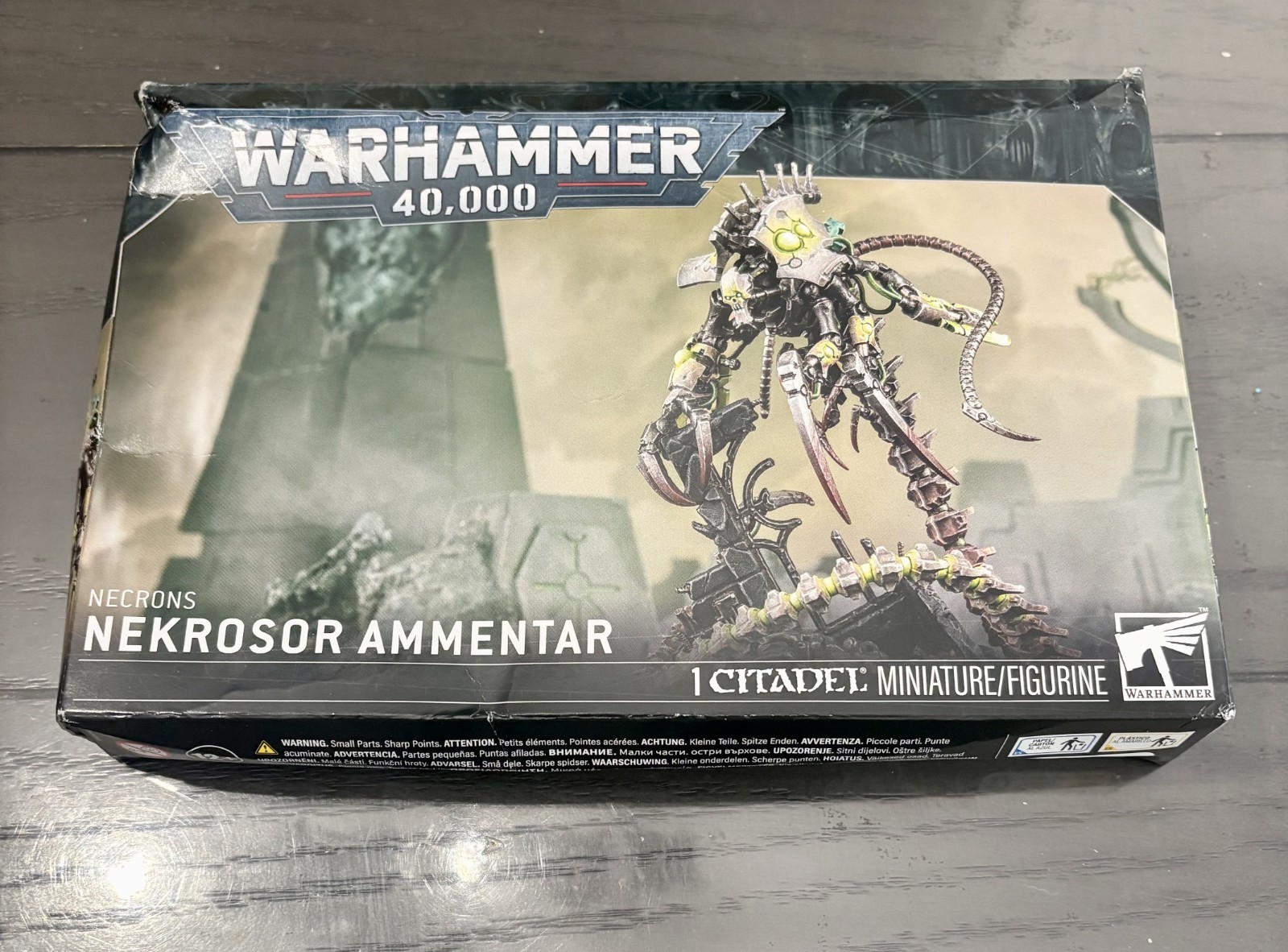 Warhammer 40K Necrons Nekrosor Ammentar Destroyer NiB (refer to pics)