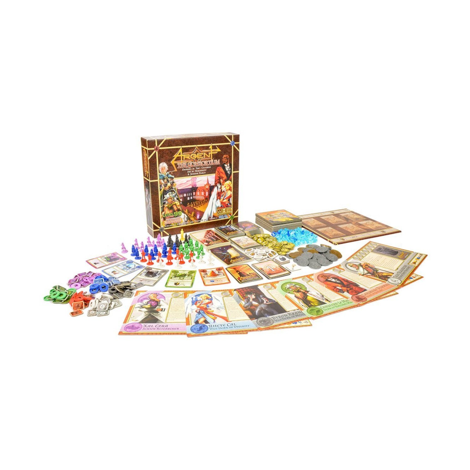 Level 99 Board Game Argent – The Consortium (Revised Ed) Box Fair/EX