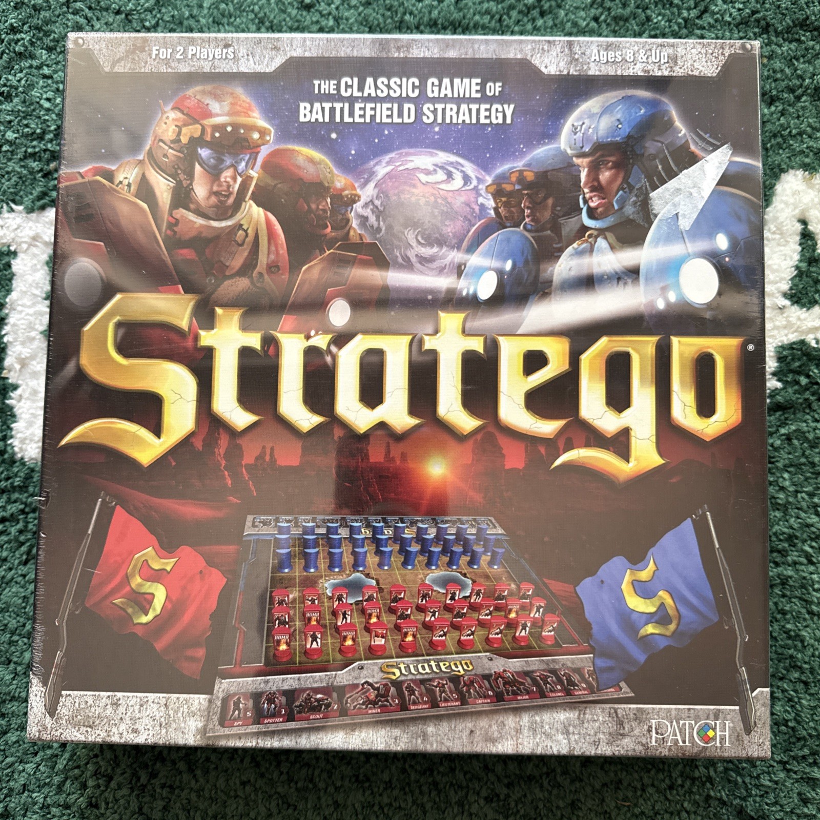 Stratego The Classic Game Of Battlefield Strategy Board Game Brand New