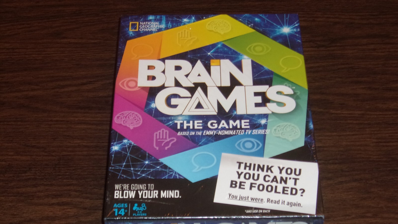 NIB Brain Games The Game Based on the Emmy Nominated National Geographic Channel