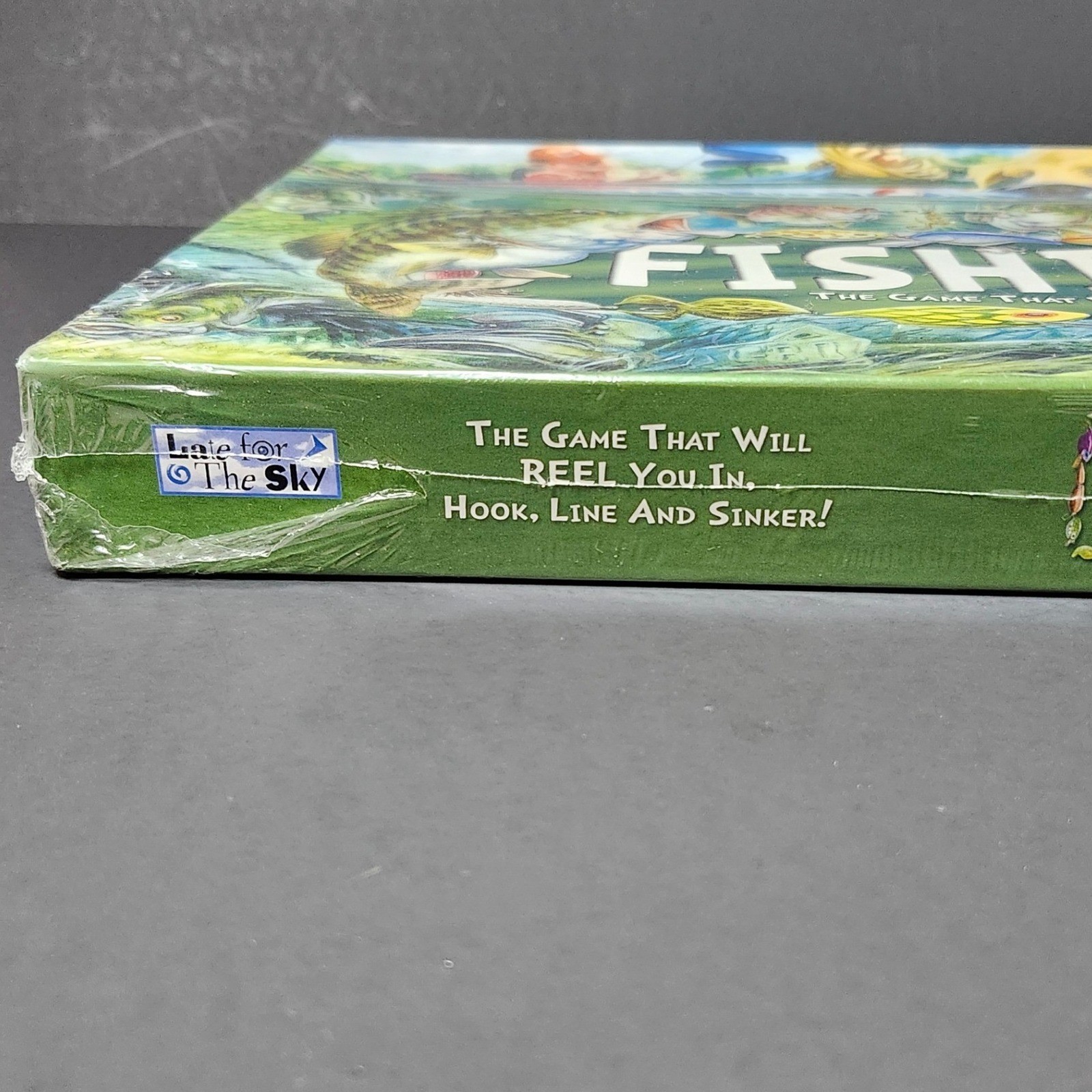 Late for the Sky Fishin-Opoly Board Game New Sealed Fishing Theme