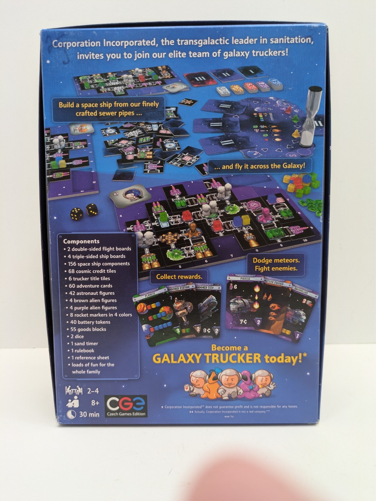 Galaxy Trucker Board Game Czech Games Edition CGE00061 Complete