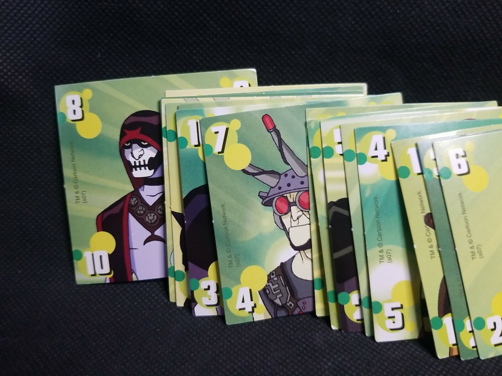 Ben 10 Aliens vs Villains Board Game Cartoon Network Part 18 Villain Cards ***