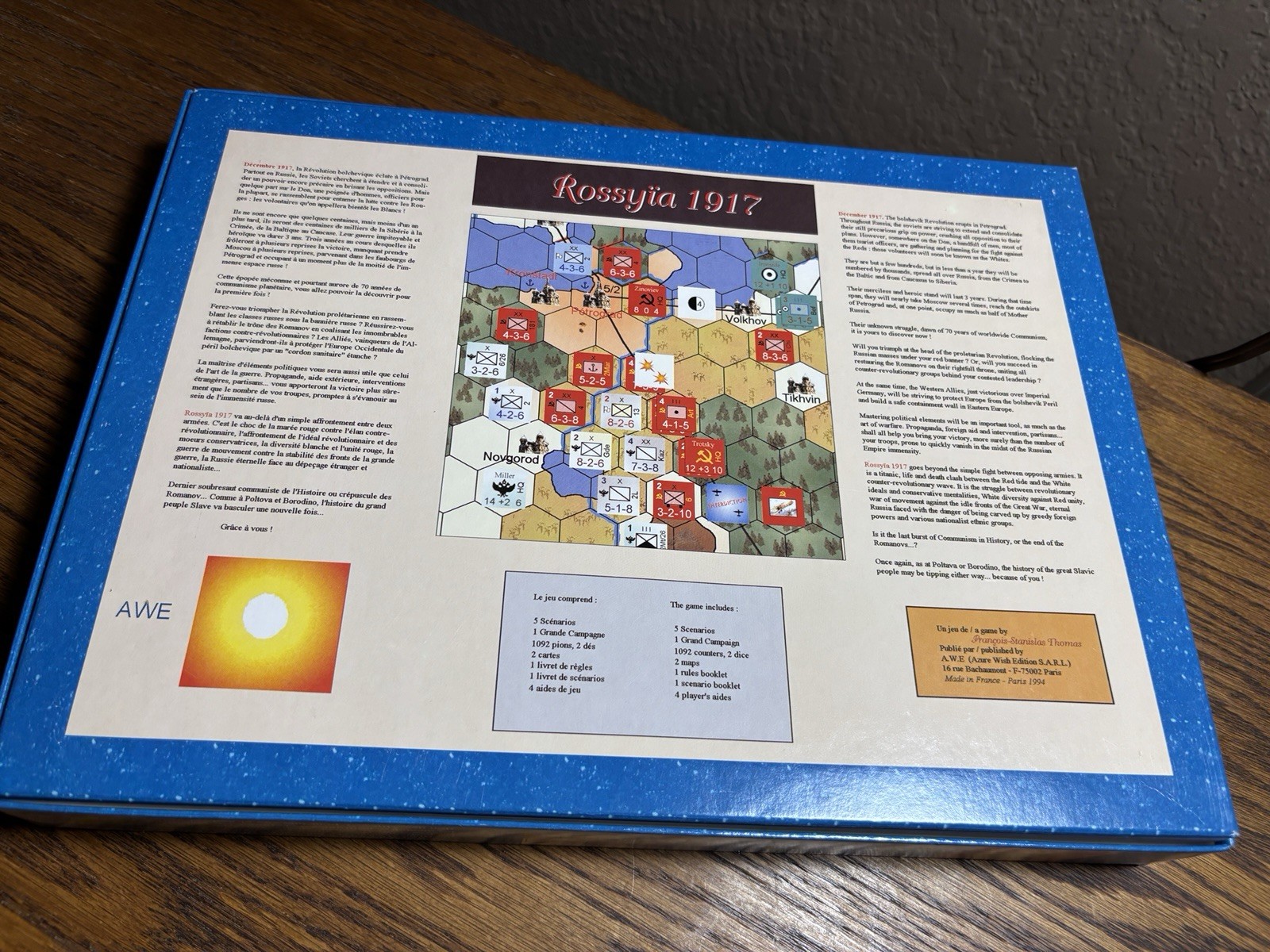 Azure Wish Edition Game Bundle Hispania And Rossyia 1917 New And Unpunched