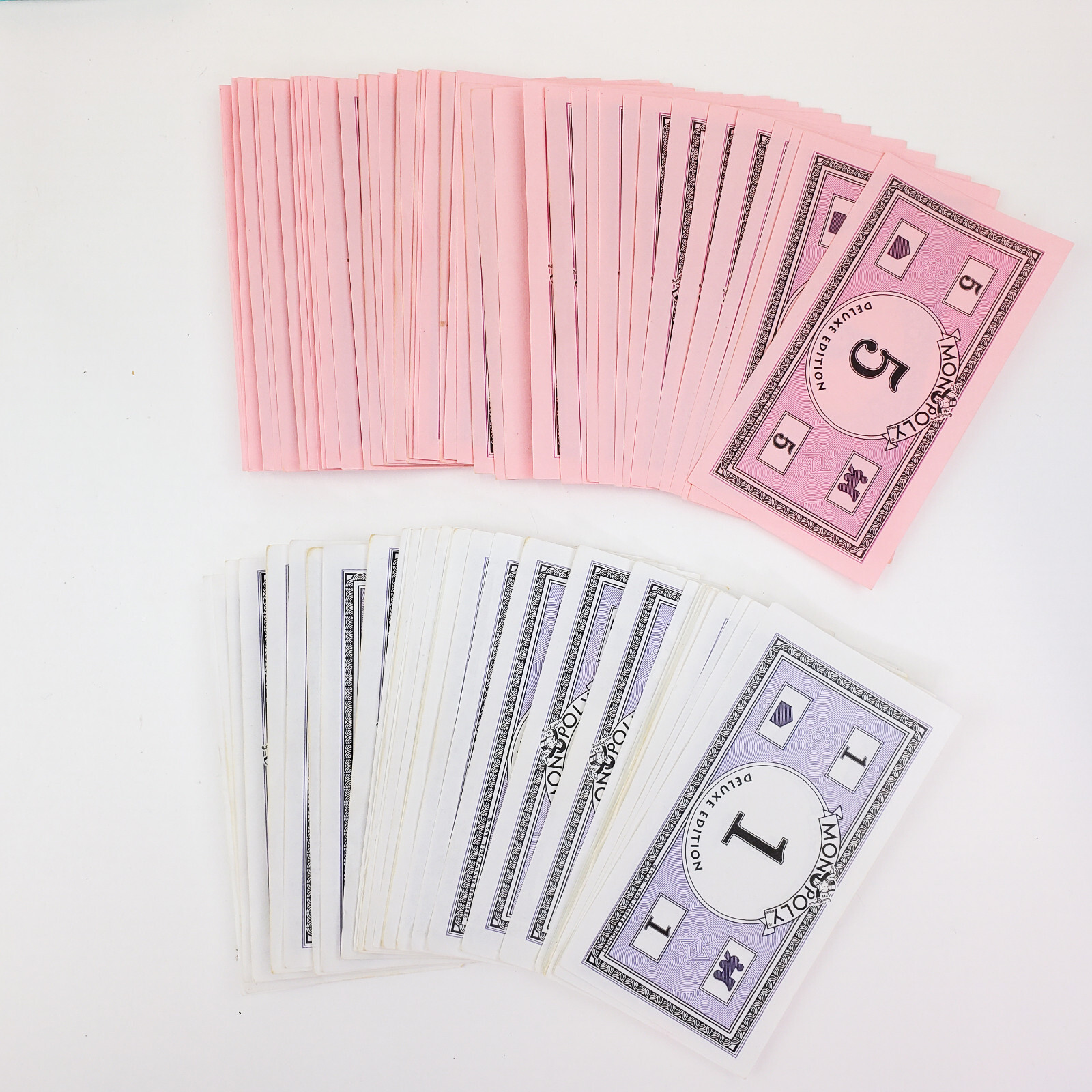 1998 Monopoly Deluxe Edition Replacement Parts Play Money Cash Paper Money
