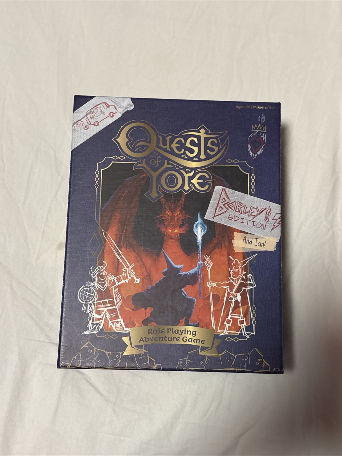 Disney Onward – Quests of Yore Officially Licensed RPG Complete Game, Age 8+, 2+