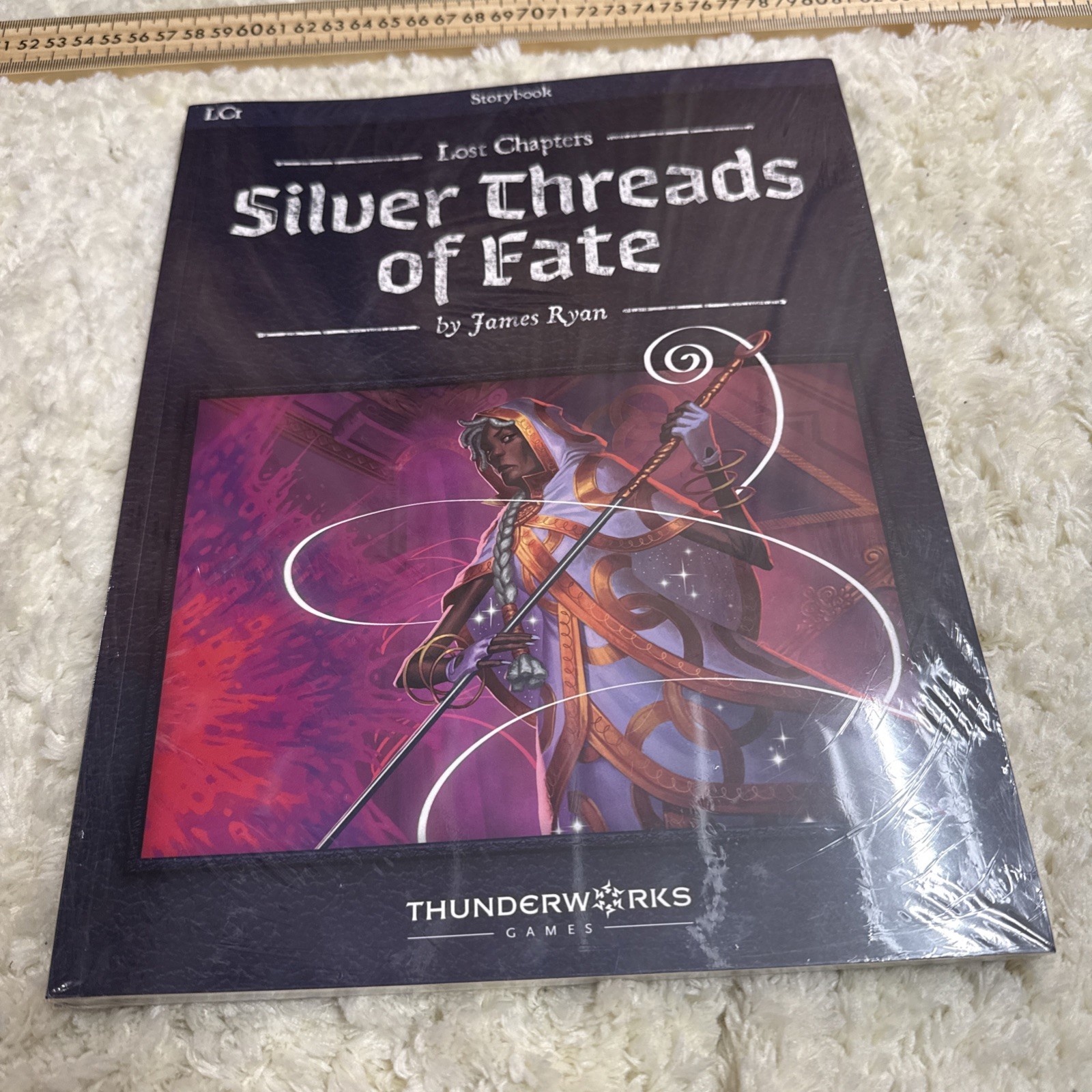 Thunderwork Dice Game Roll Player Adventures – Silver Threads of Fate Storybook