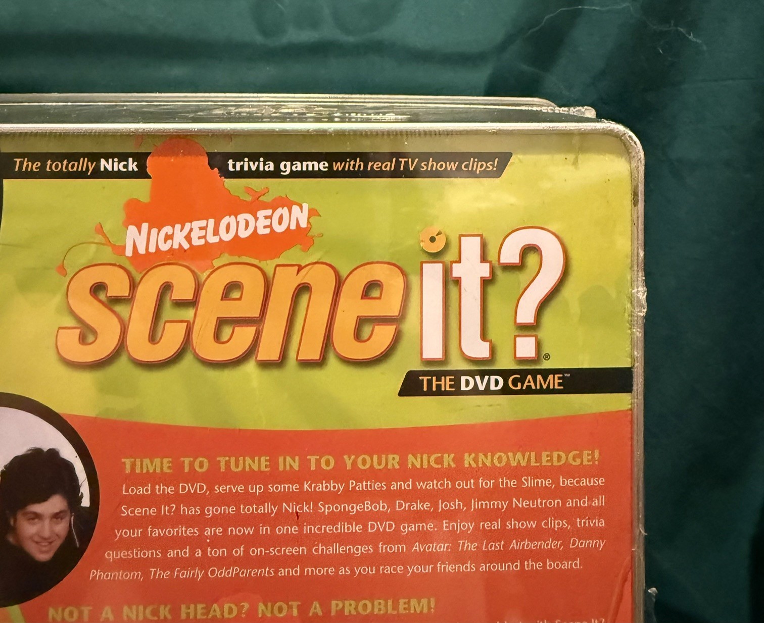 Screenlife Scene It Nick DVD Game Trivia Nickelodeon Movie TV Board Game Sealed