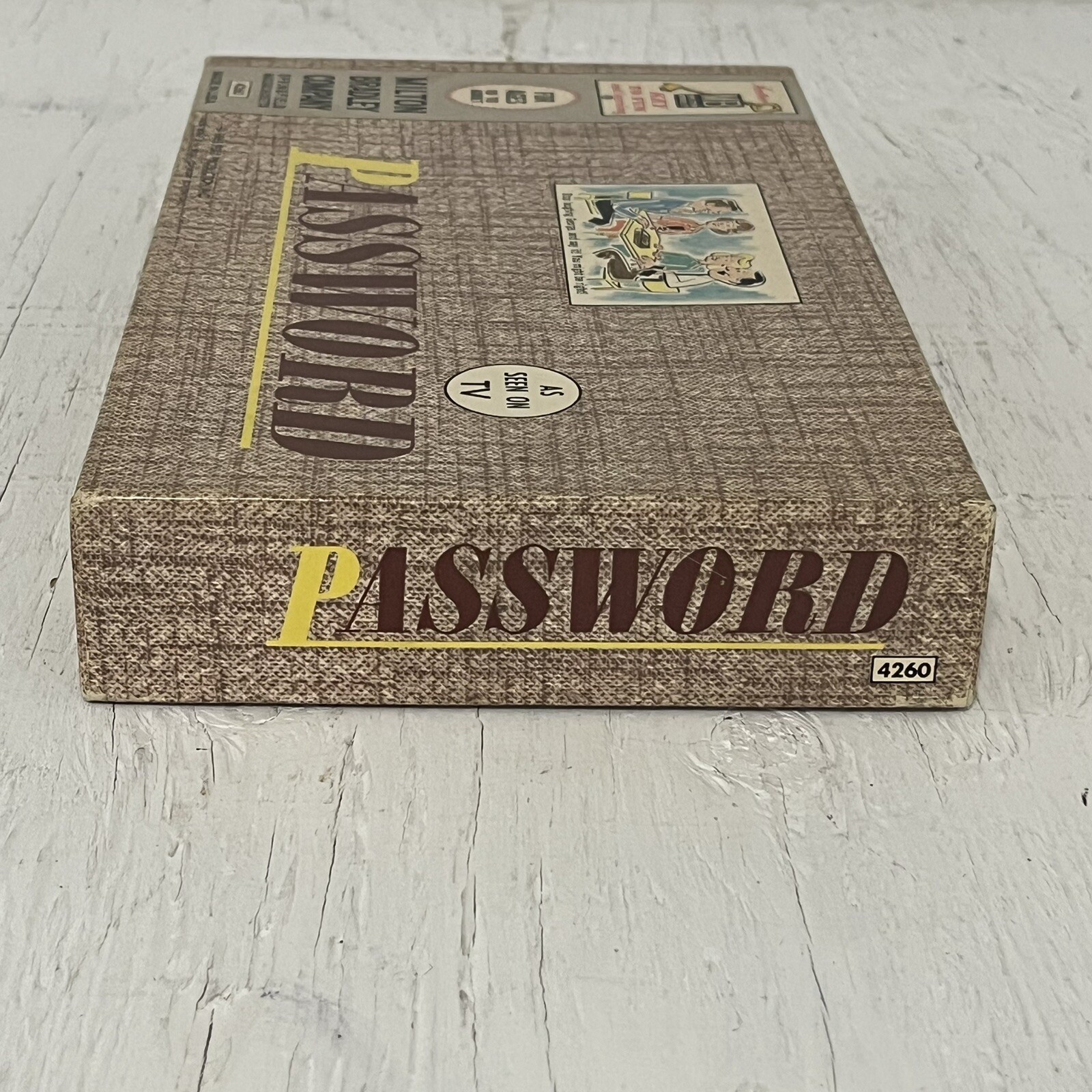 Vintage 1962 Password As Seen on TV #4260 by Milton Bradley – Made in USA