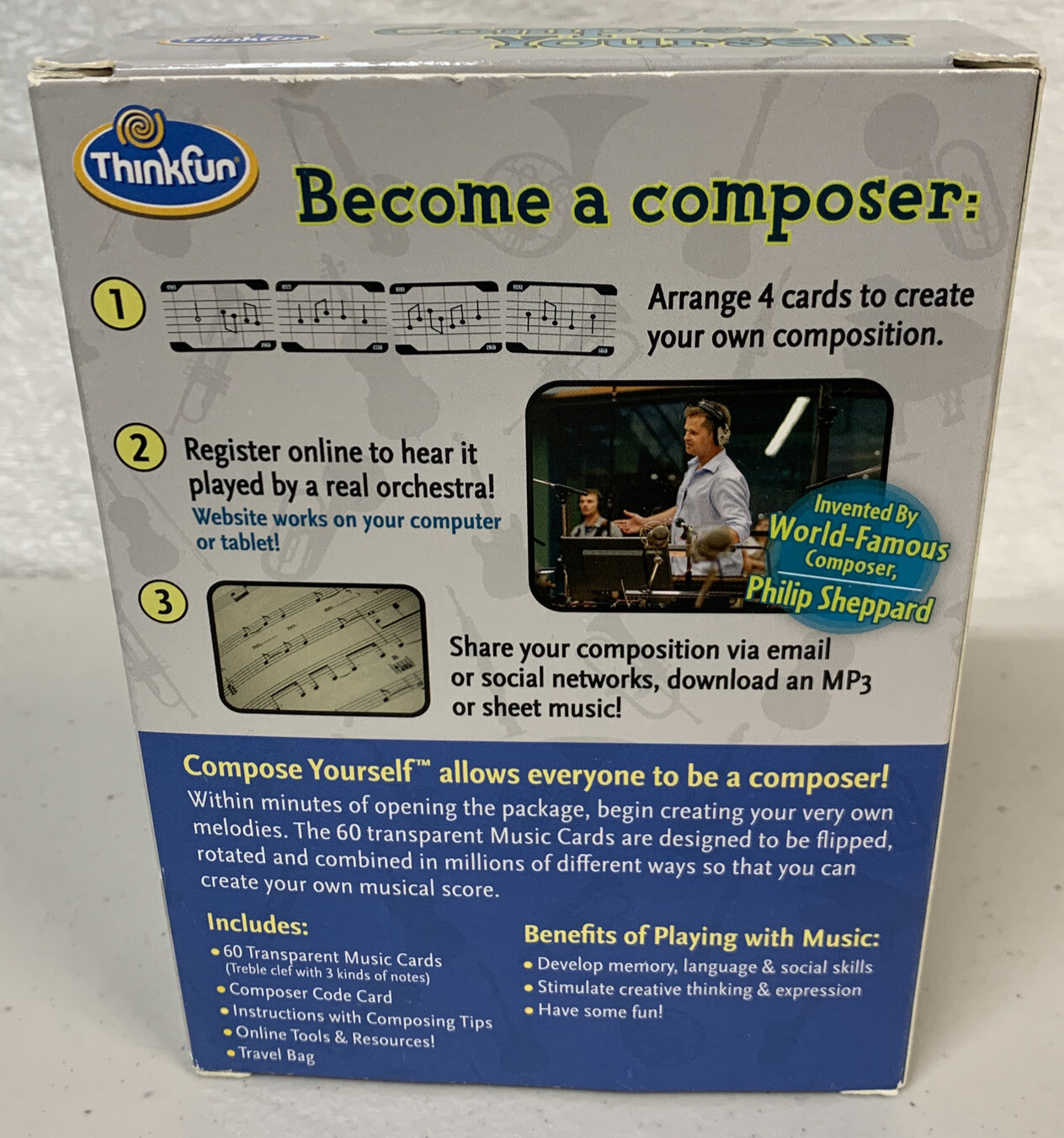 Thinkfun Compose Yourself Start Writing Original Music U1