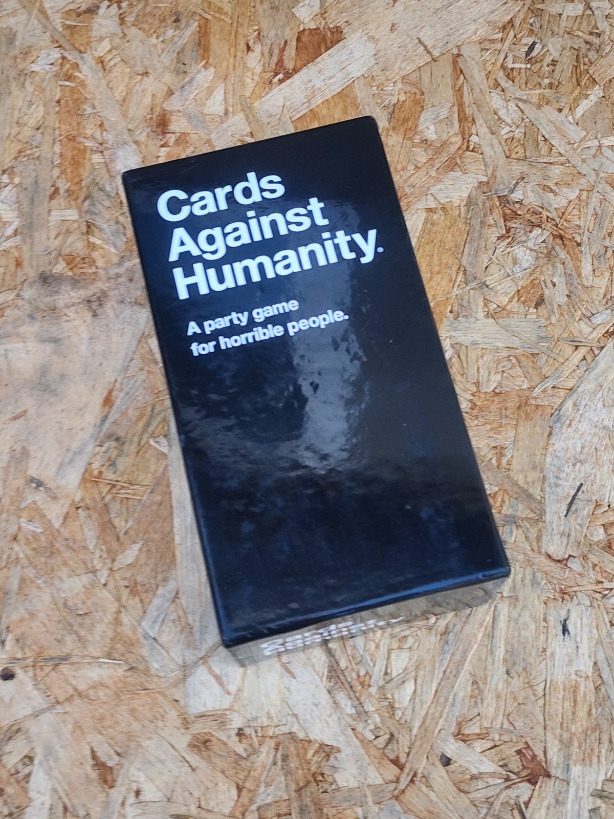 CARDS AGAINST HUMANITY new In Box Party Entertainment Game, FOR HORRIBLE PEOPLE