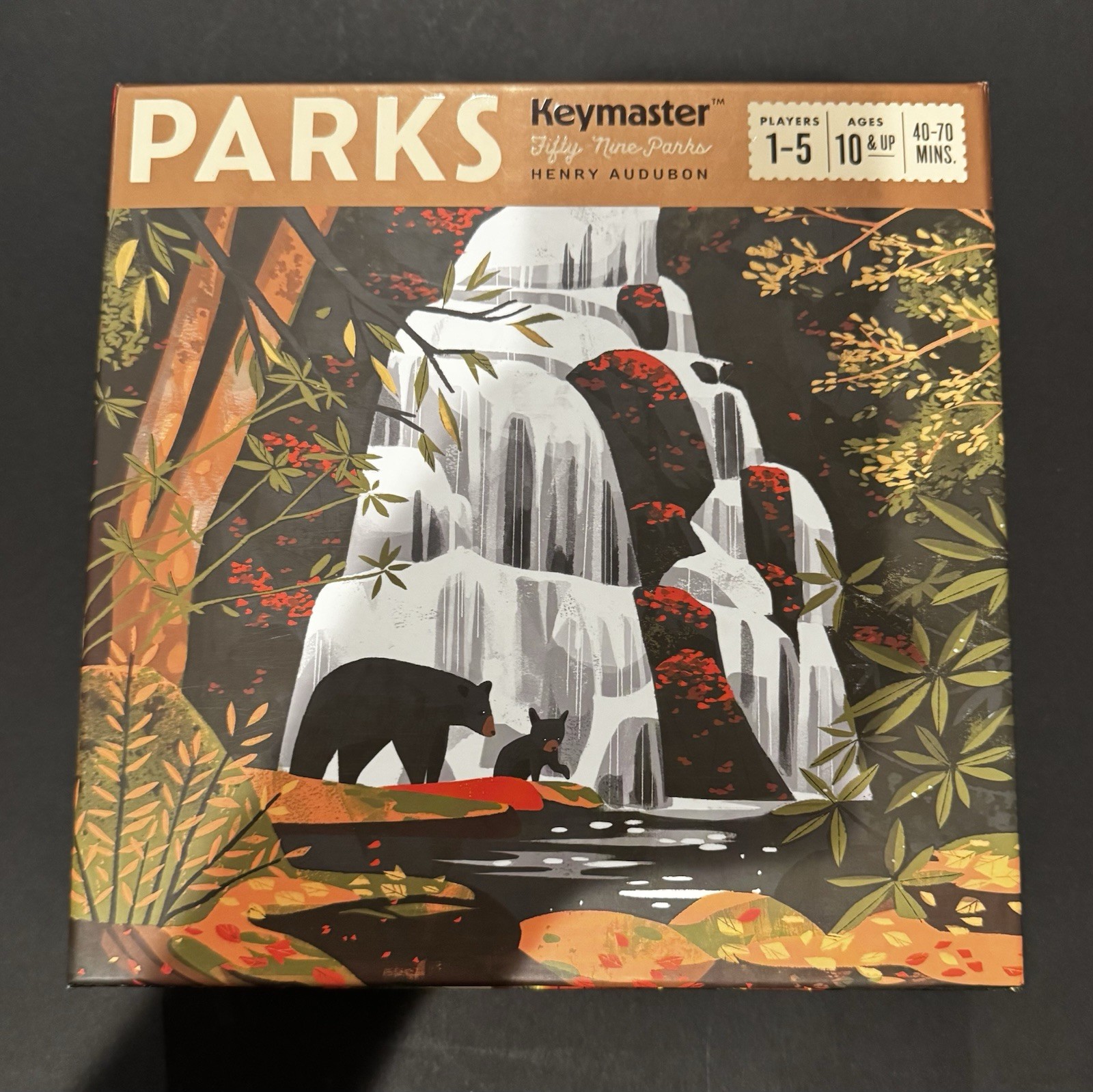 *100% COMPLETE* Parks Board Game By Keymaster Games 1st Edition KYM0501