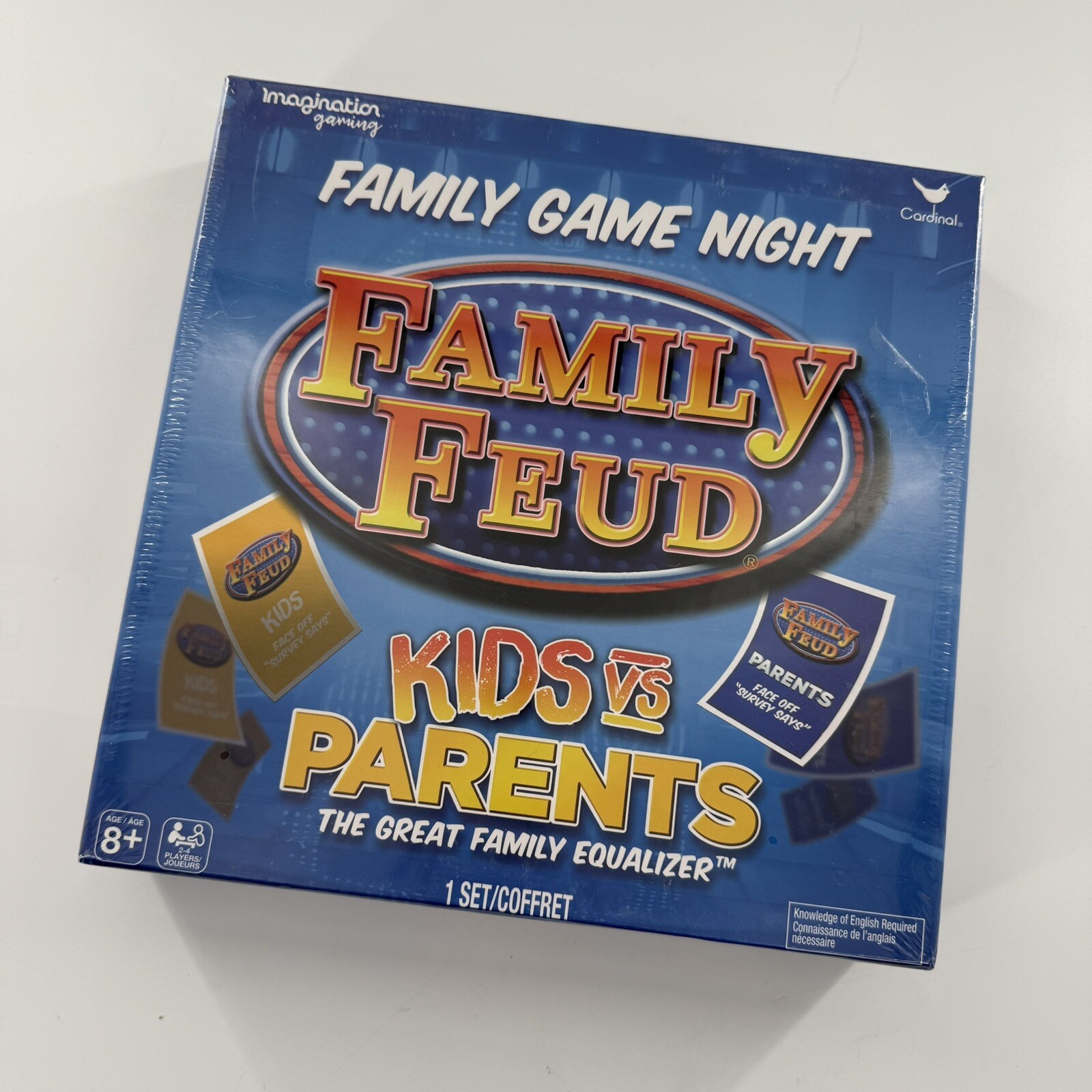 Family Feud Kids VS Parents Edition Family Game Night New Factory Sealed
