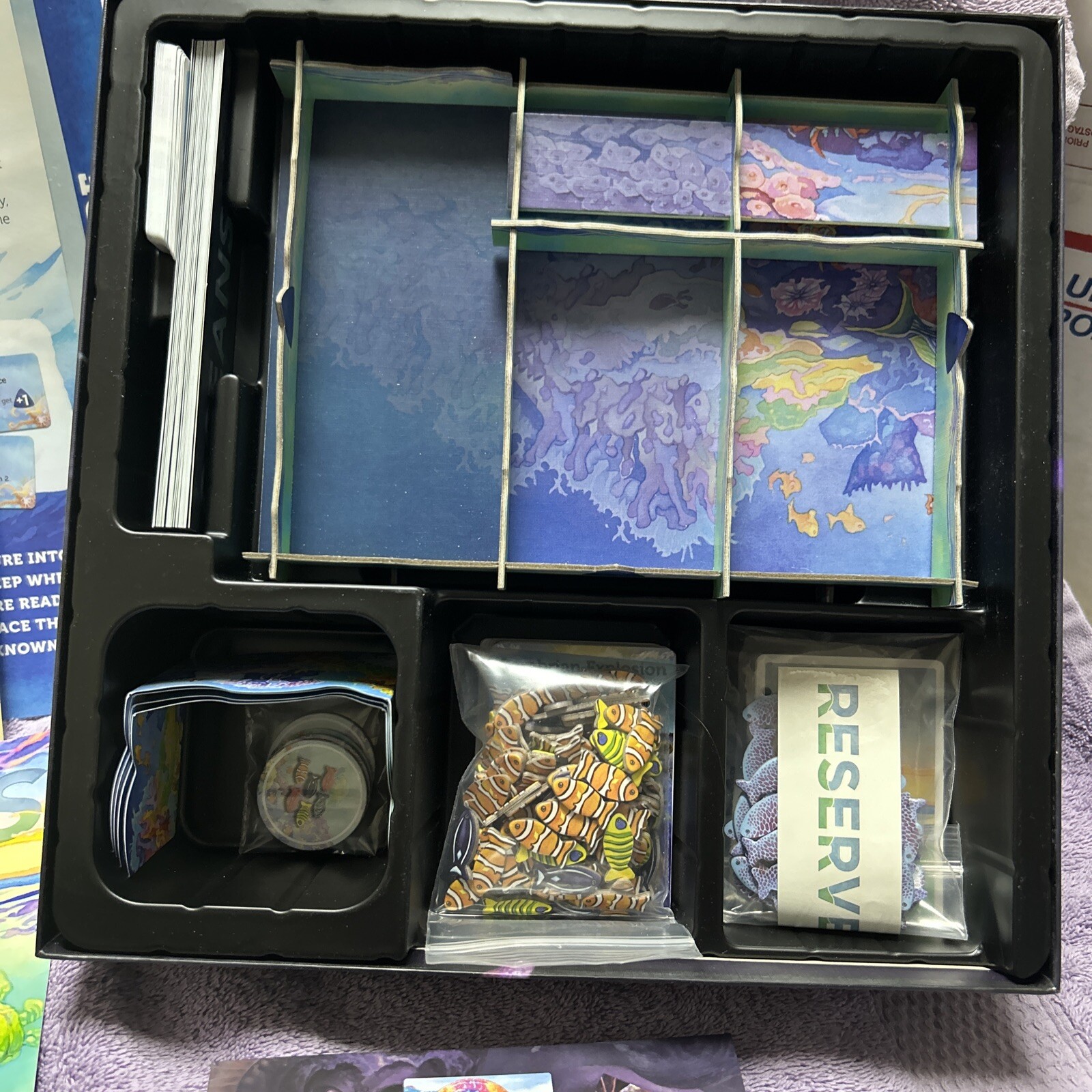 OCEANS, North Star Games 2019 Board Game (Limited Ed) Complete Excellent Shape!