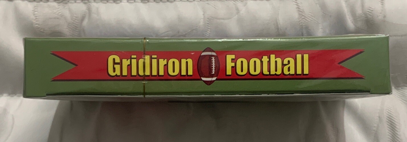 Gridiron Football The Realistic Football Card Game Ages7+ For 1-2 Players Sealed
