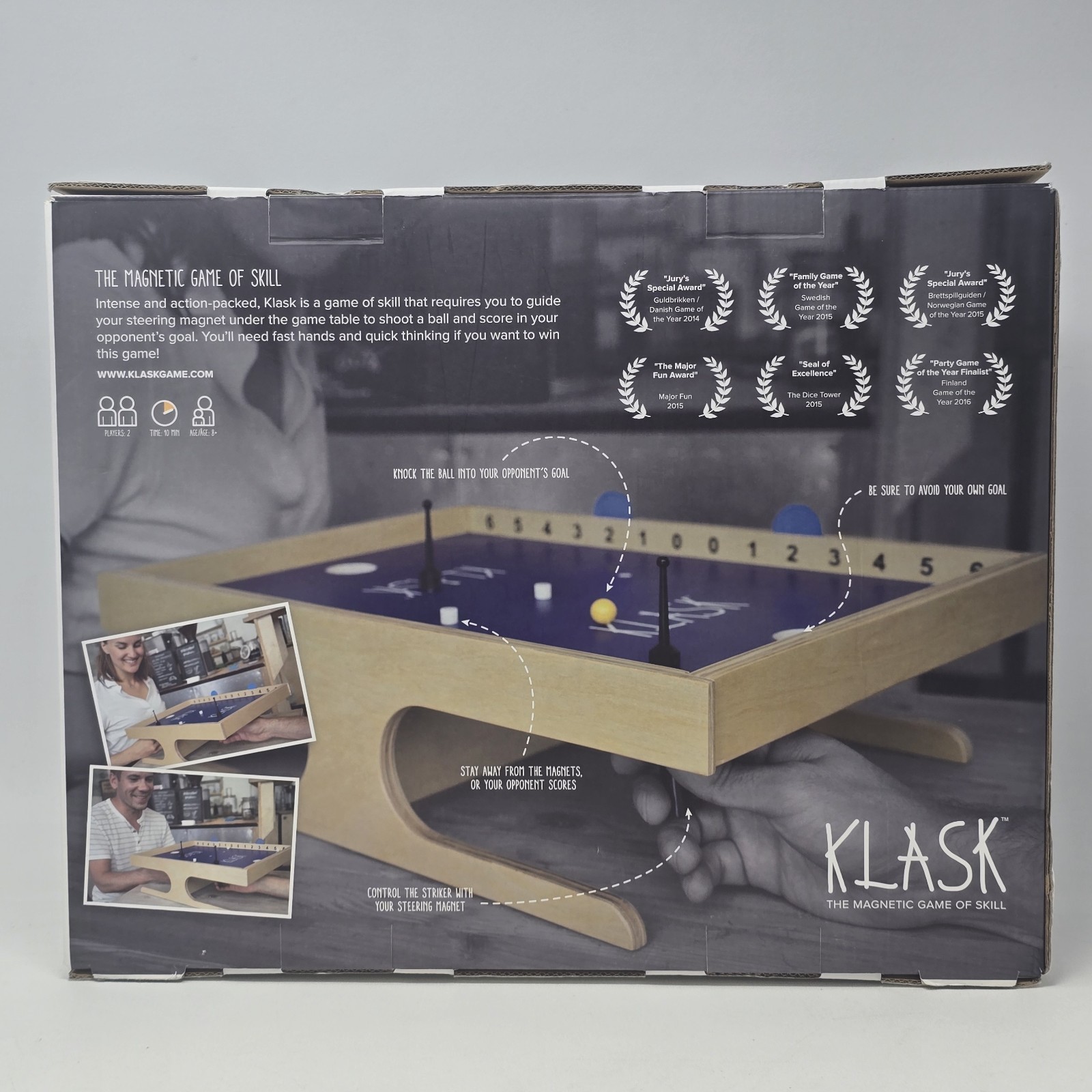 Klask! The Magnetic Game of Skill Buffalo Games 182