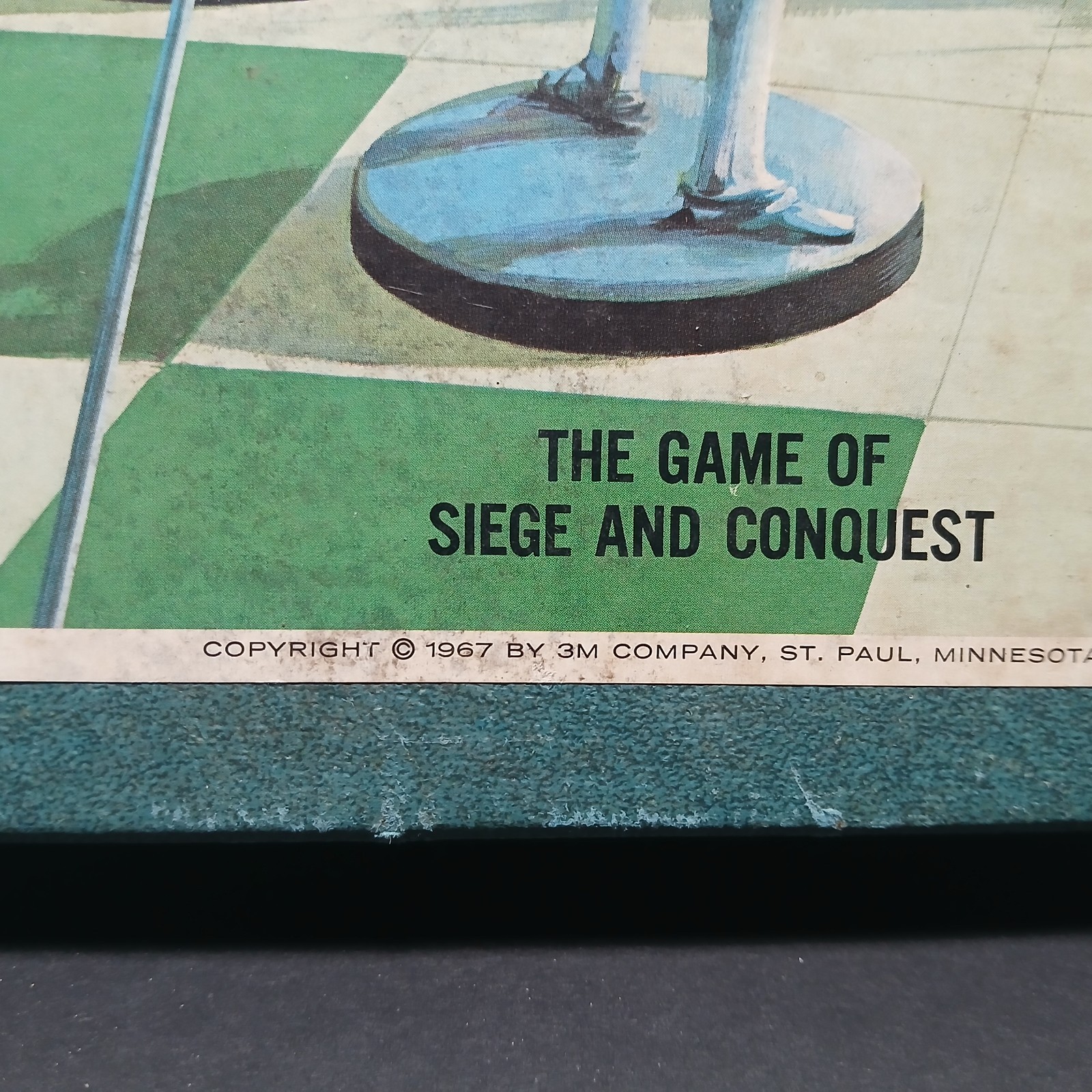 1967 Feudal The Game Of Siege and Conquest 3M Board Game