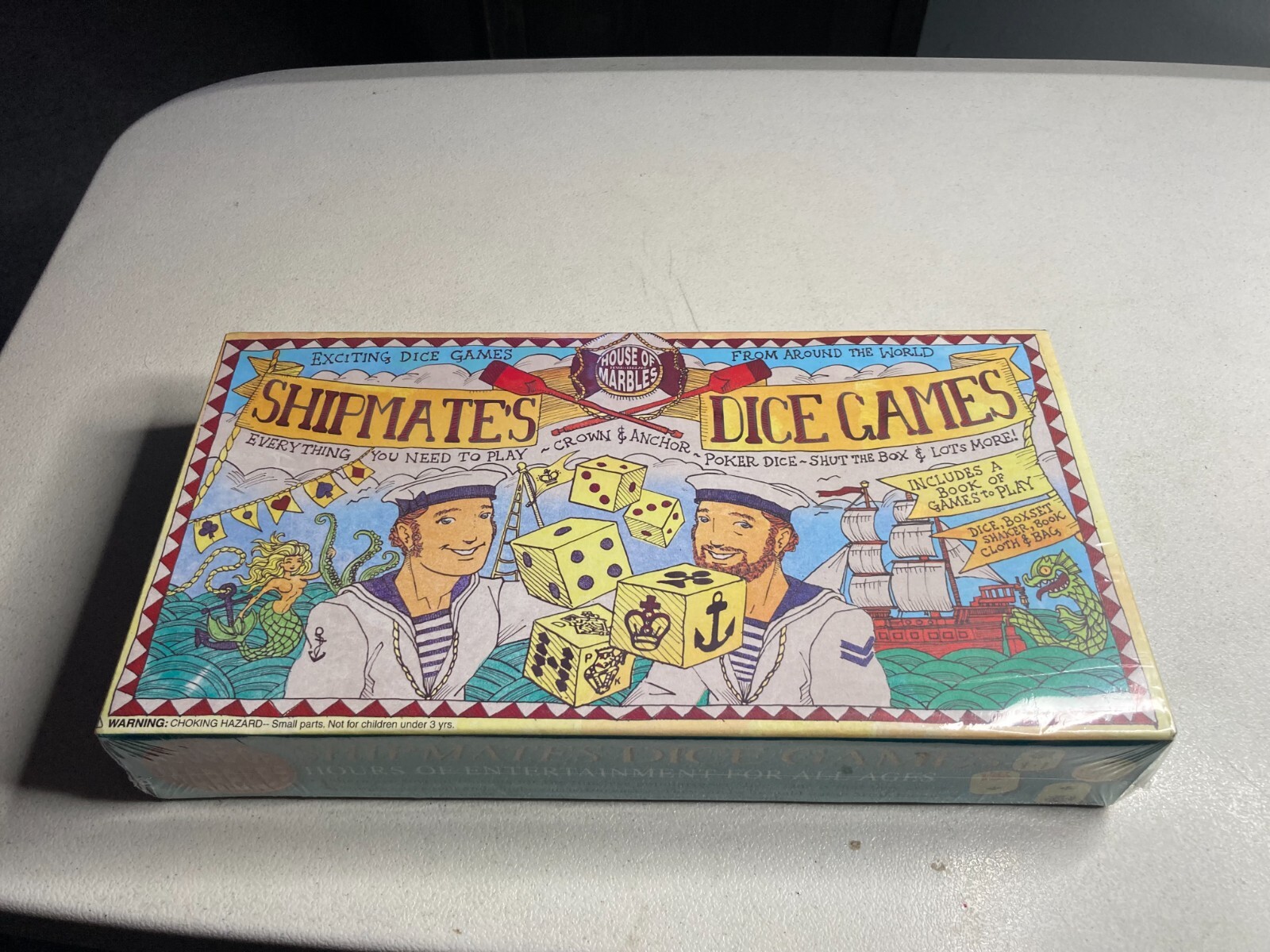 Shipmates Dice Games From Around the World House of Marbles New Sealed