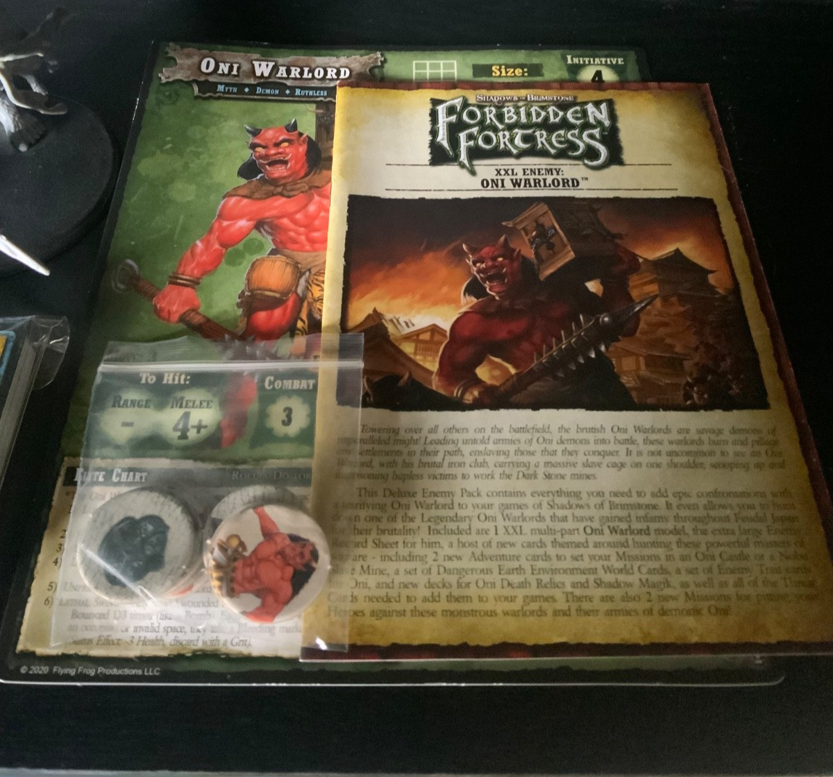Shadows of Brimstone Oni Warlord XXL Deluxe Enemy
