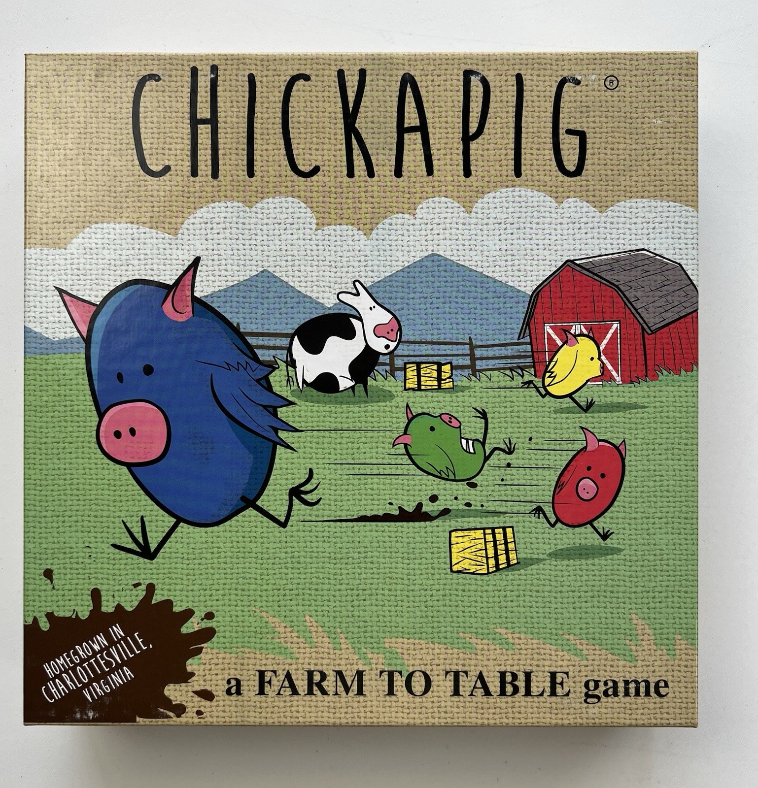 CHICKAPIG Board Game by Brian Calhoun, Complete!