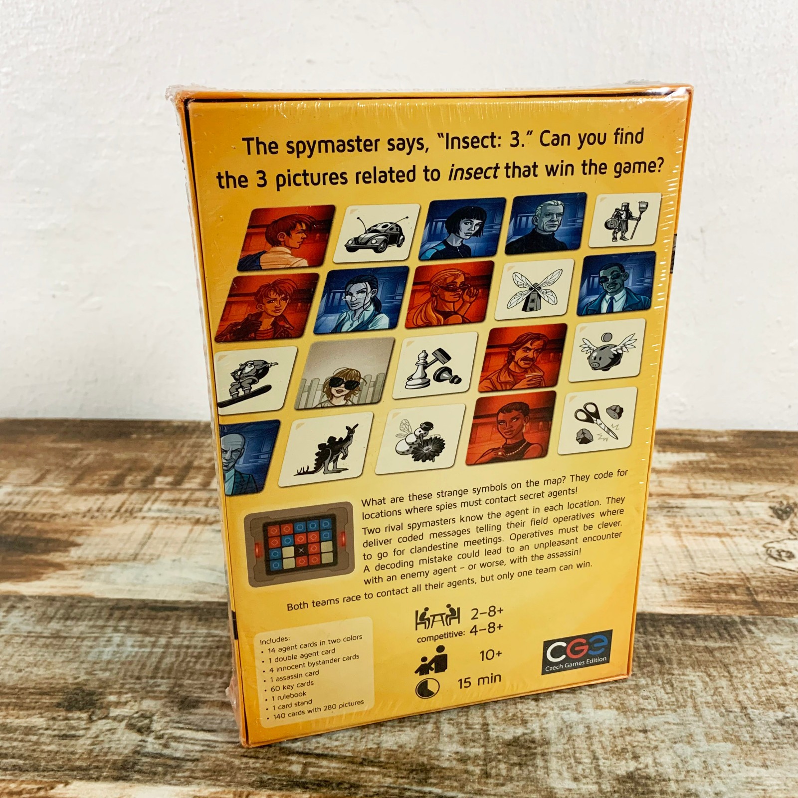 [NEW SEALED] Codenames Pictures – Czech Games Edition / Vlaada Chvatil