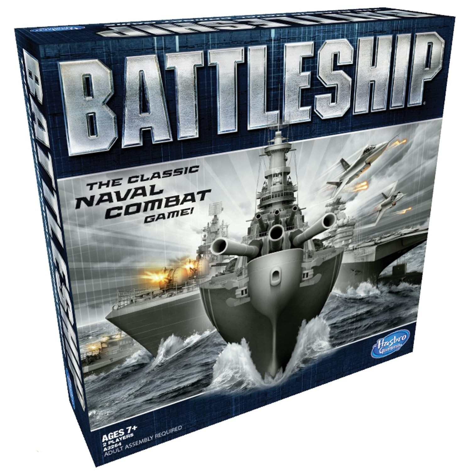 Classic Battleship Board Game Hasbro Ages 7 Up Strategy Family Fun Board Games