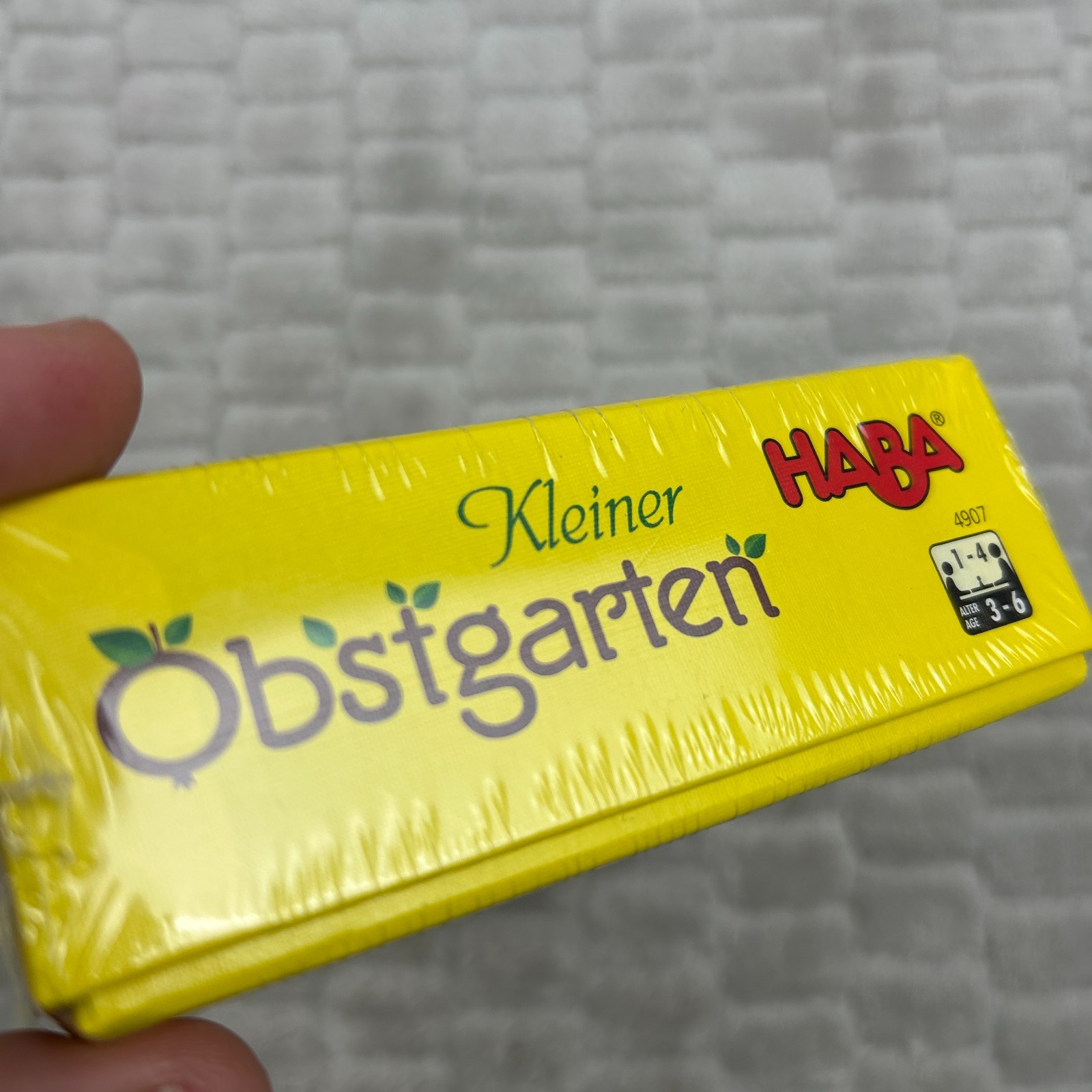 Super Mini Orchard Kleiner Obstgarten German HABA #4907 New & Sealed