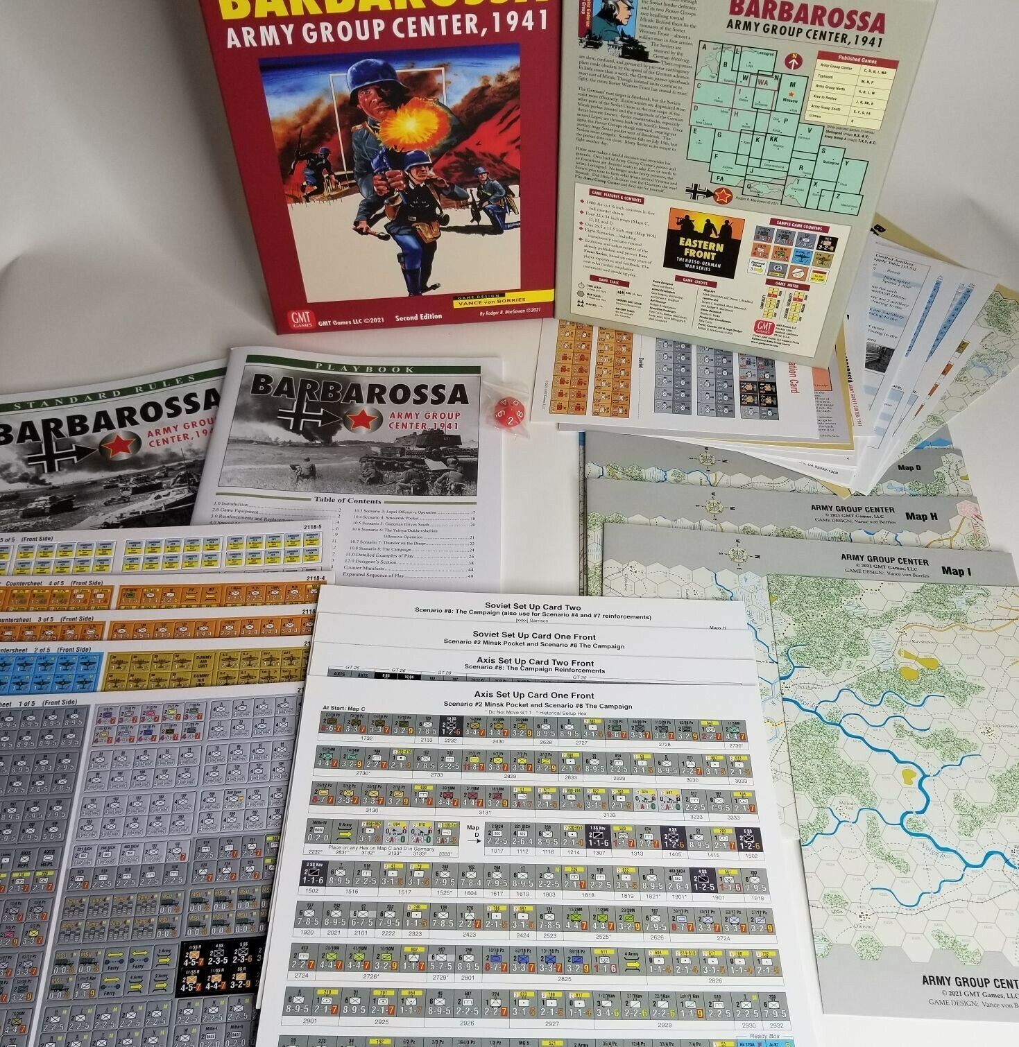GMT Games Barbarossa Army Group Center 1941 SEALED