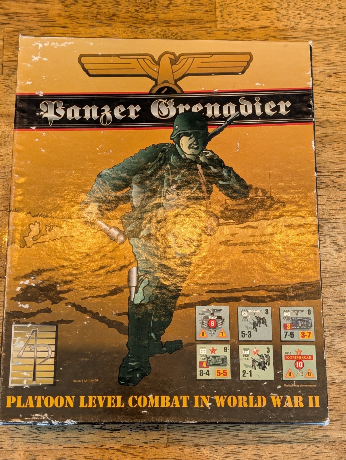 Avalance Press Panzer Grenadier: Platoon Level Combat in World War II Board Game