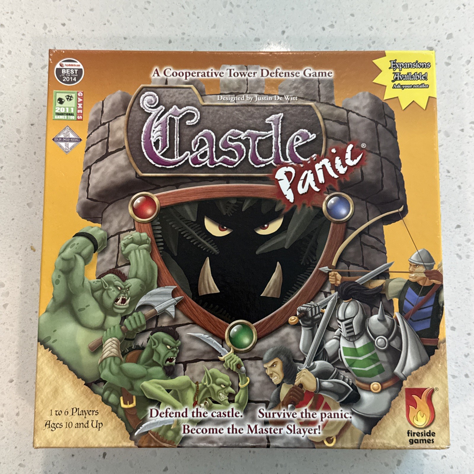 Castle Panic Tower Defense Board Game 1st Edition. Complete
