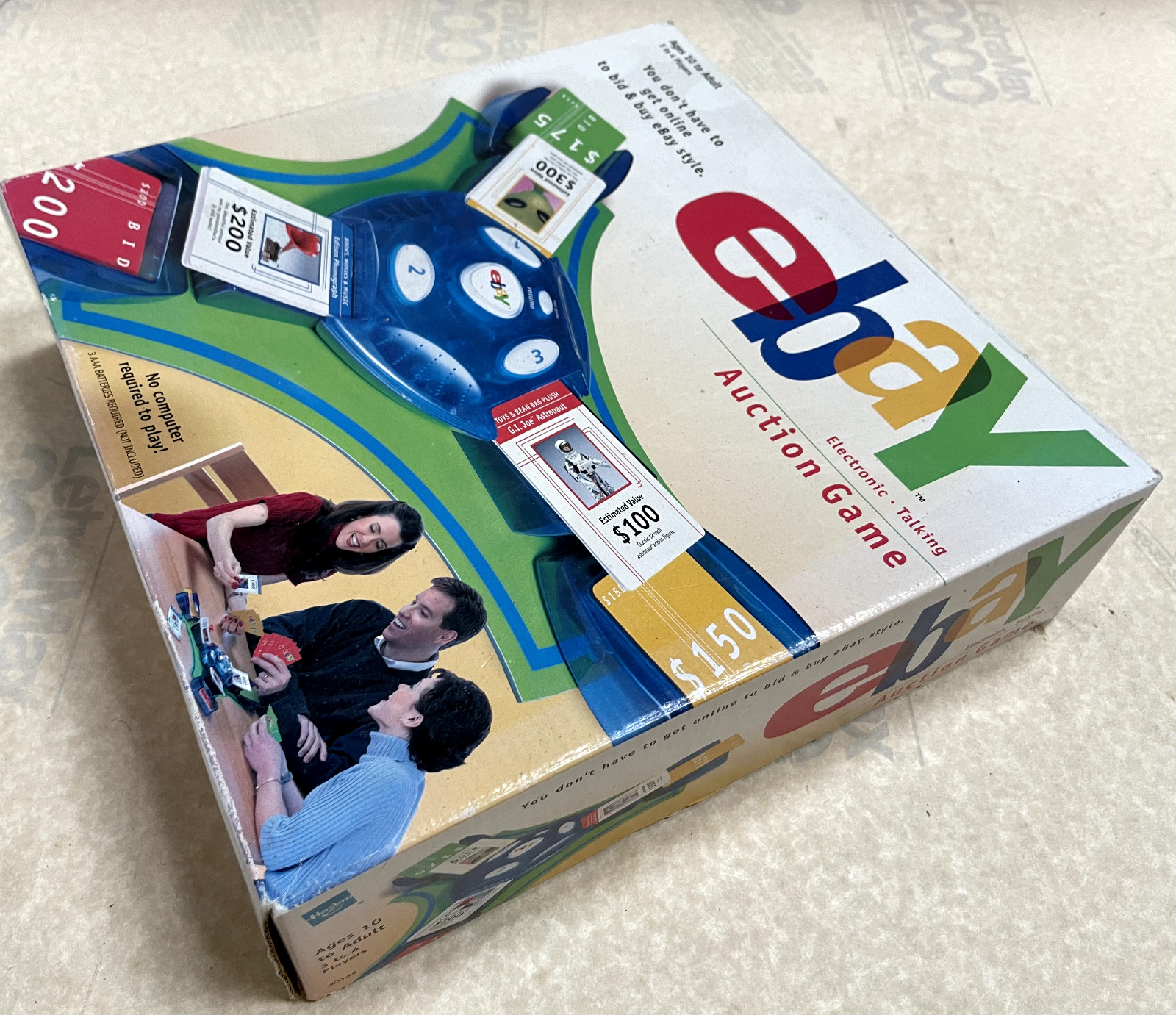Complete 2001 Ebay Selling & Buying Auction Board Game BY CARDINAL GAMES
