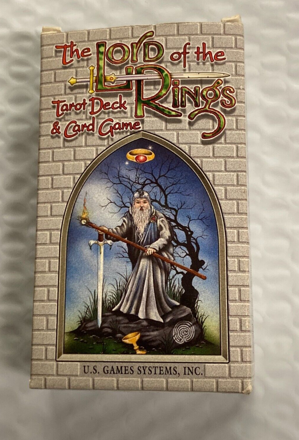 The Lord Of The Rings Tarot Deck & Card Game 1996 U.S. Games System Inc