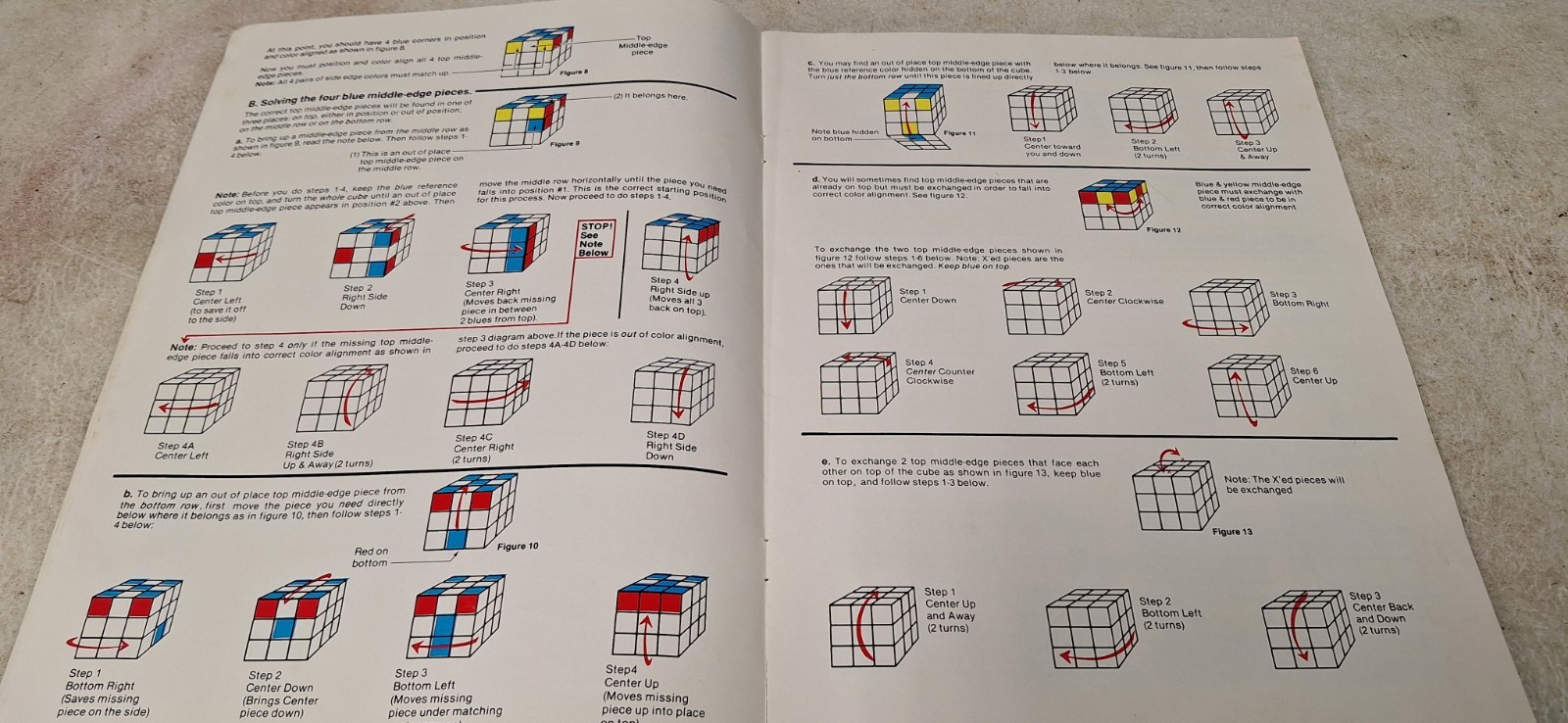 Vintage Rubik’s Cube The Ideal Instruction & Solution Magazine 1981