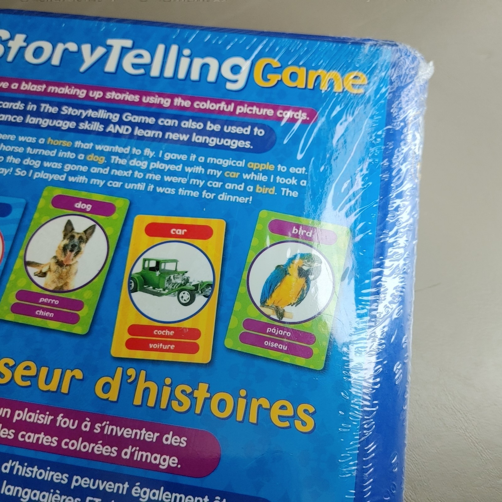 The Story Telling Game by International Playthings Memory Card Game (READ)