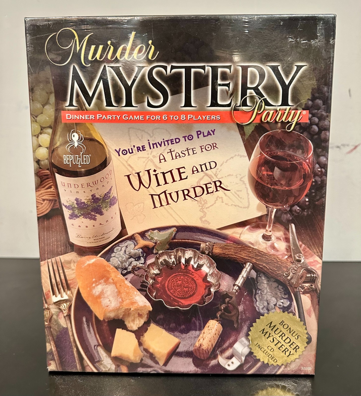 Murder Mystery Party Game: Dinner Party Game for 6 to 8 Players *NEW & SEALED*