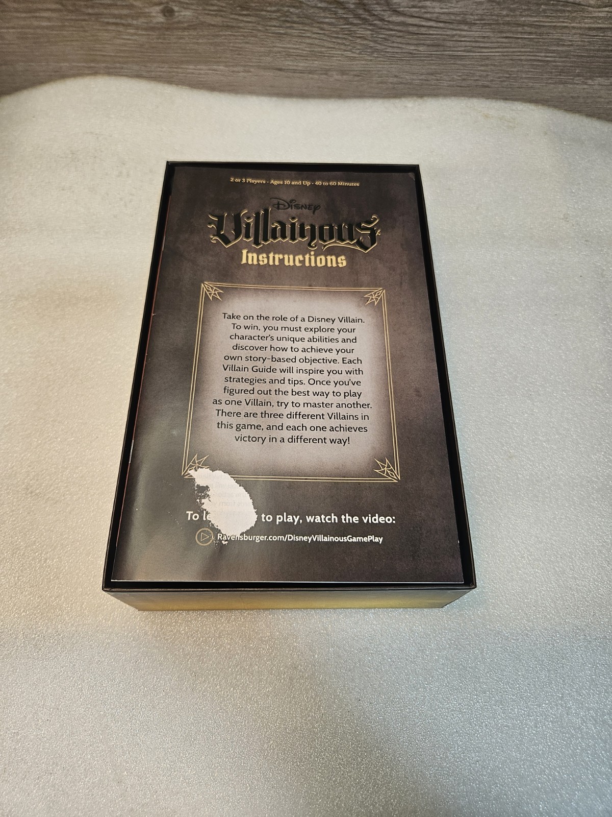 2021 Disney Villainous Target Exclusive Despicable Plots Game COMPLETE