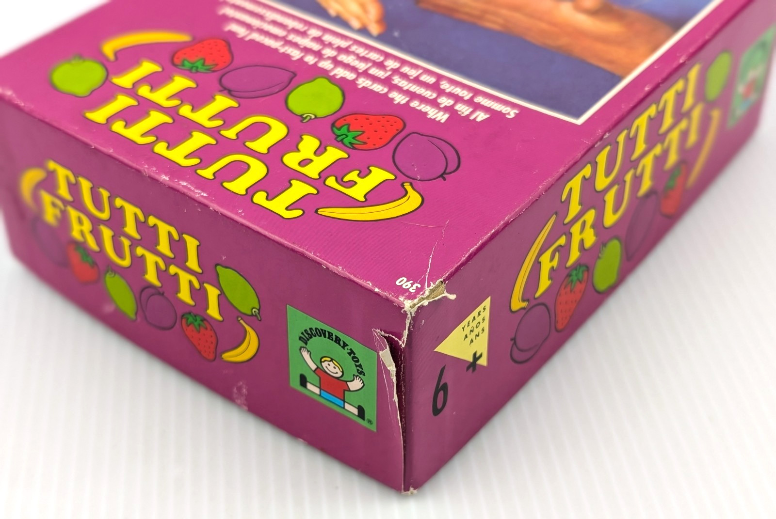 1991 Discovery Toys Tutti Frutti Card Game Fun Family 100% COMPLETE 1991