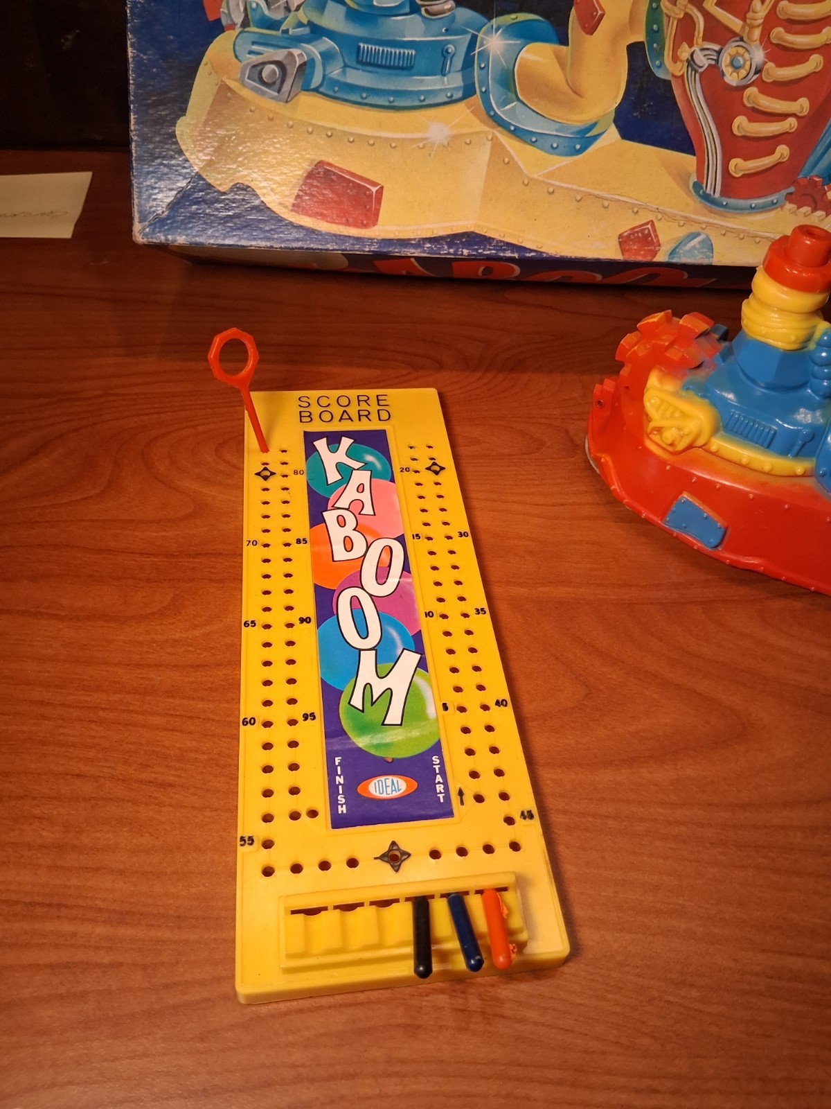 Vintage 1965 Kaboom Balloon Busting Game by Ideal – In Box, No Balloons