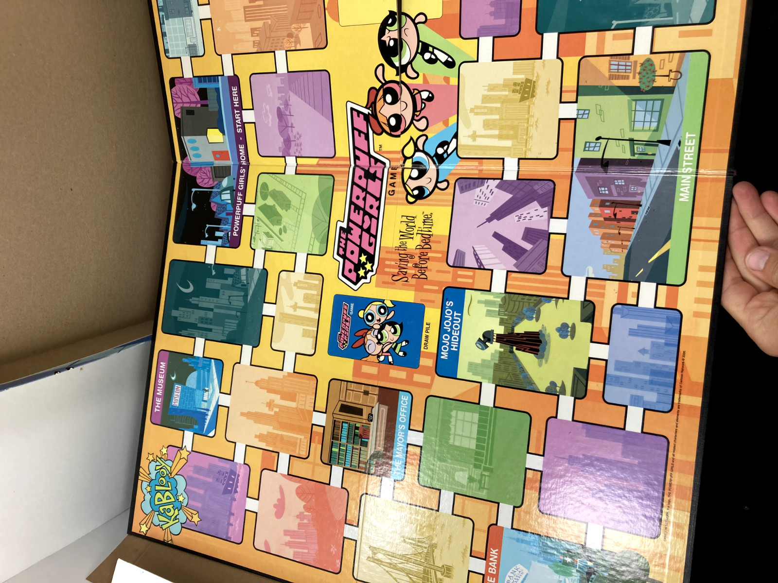 2000 Power Puff Girls Board Game Cartoon Network