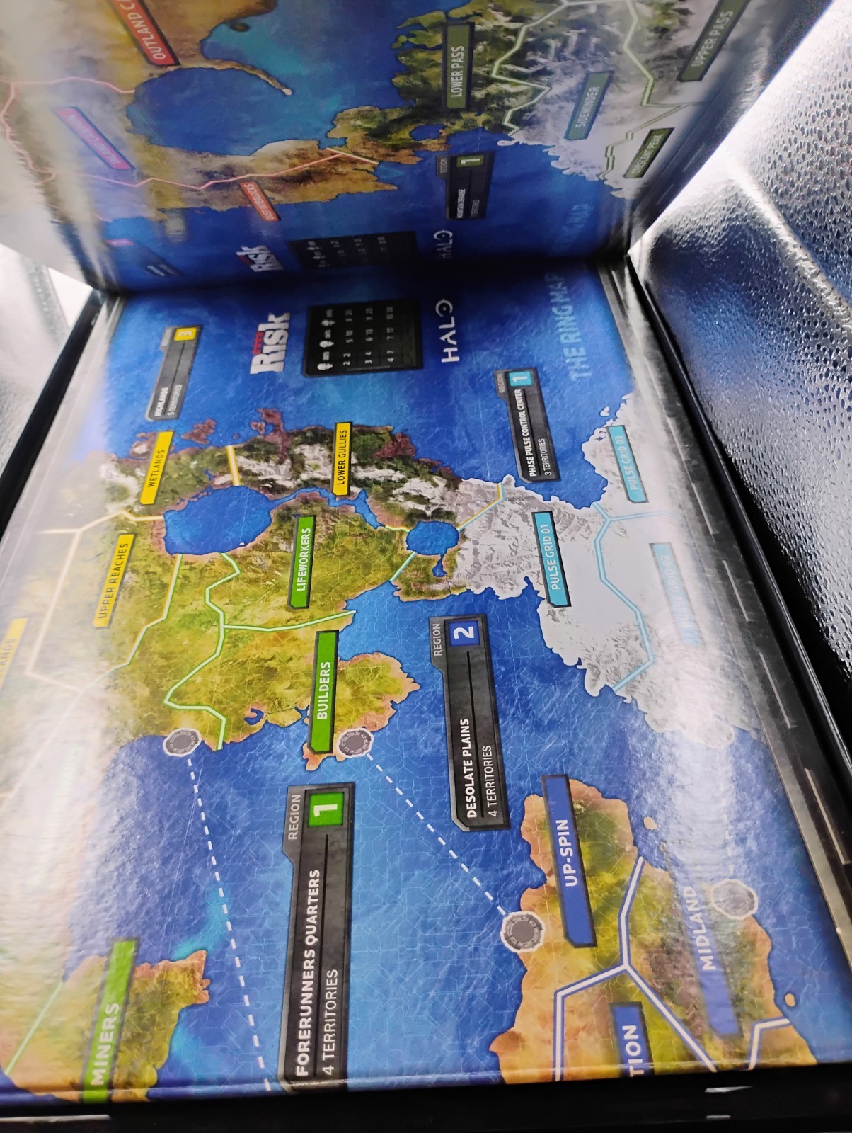 Risk Halo Legendary Edition Board Game 2012 USAopoly As-Is Completeness Unknown