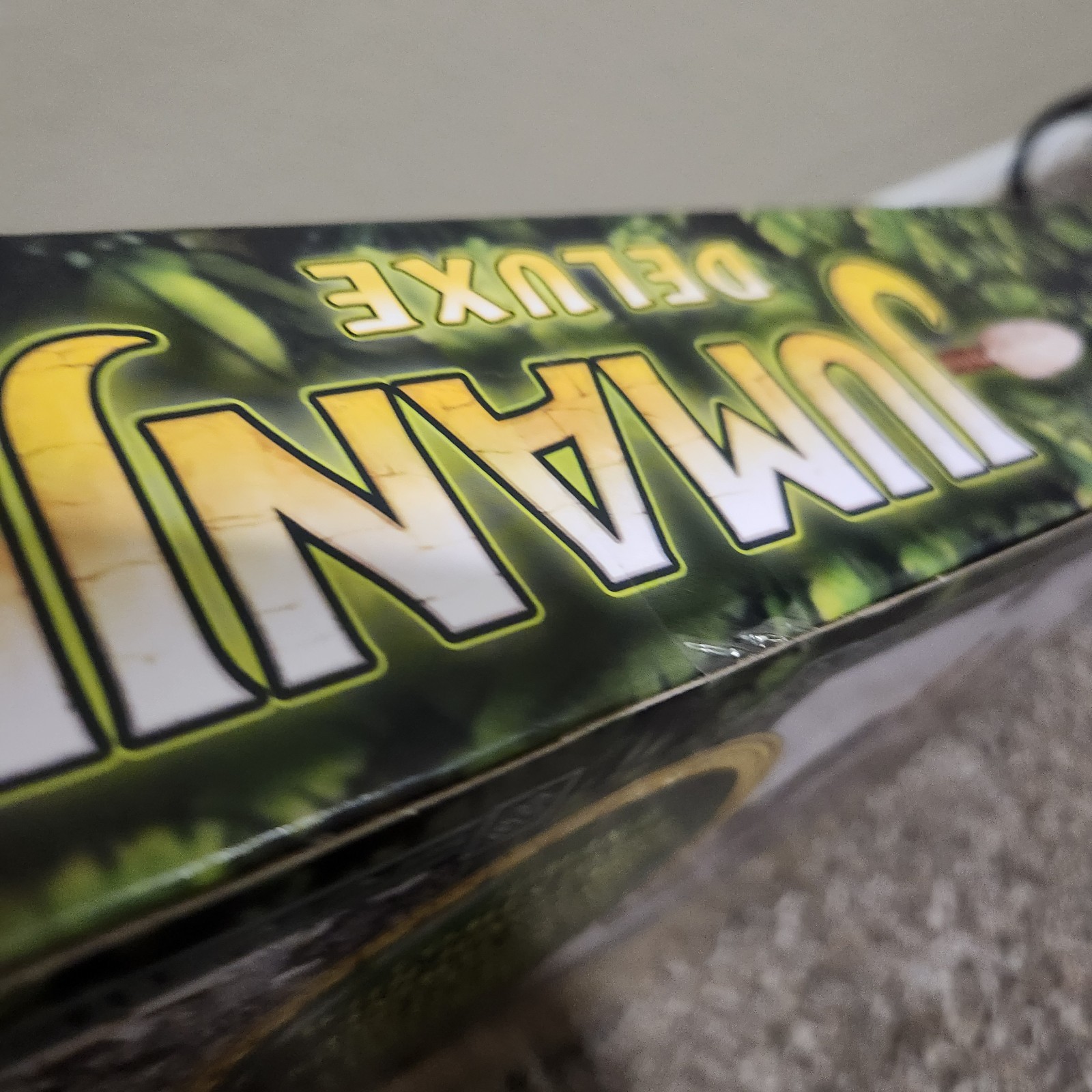 Jumanji Deluxe Electronic Adventure Board Game Spin Master Sealed