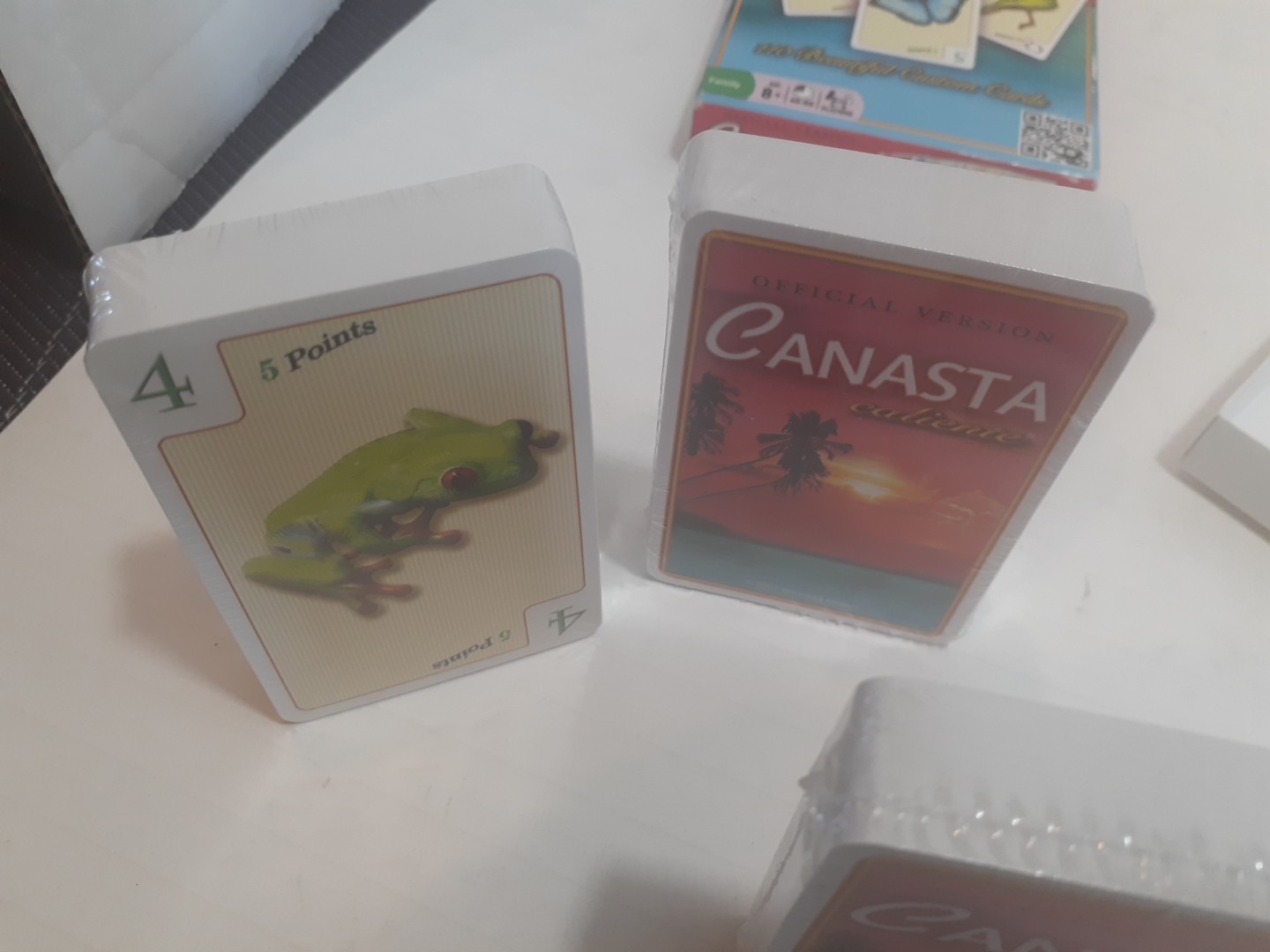 CANASTA CALIENTE OFFICIAL VERSION 110 Custom Card SEALED DECKS 2013 Winning Move