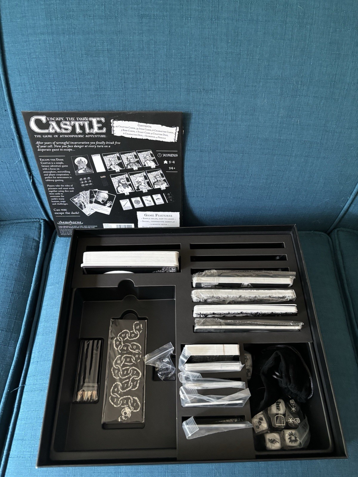 Escape the Dark Castle Board Game Collector’s Box w/ 3 Expansions