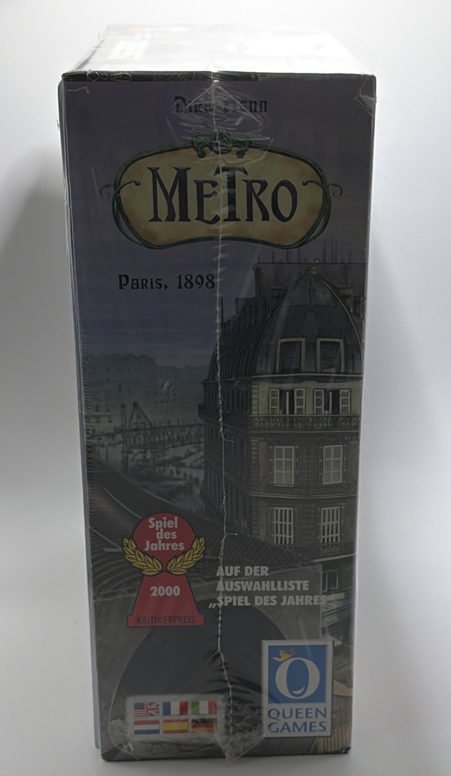 Metro Board Game Dirk Henn Paris 1898 Queen Games Multilingual Edition – Sealed