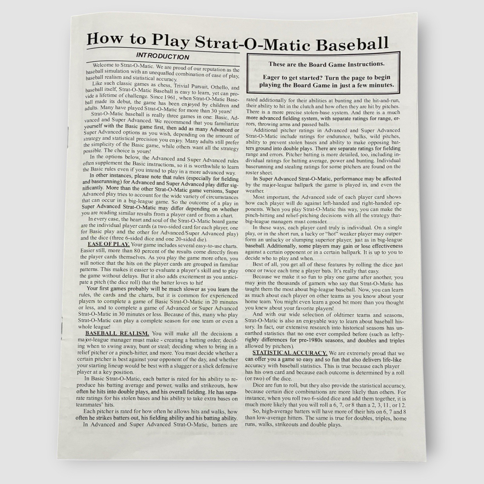 Strat-O-Matic Baseball 2023 Board Game Complete 8 Full Teams + Extra Card Sets
