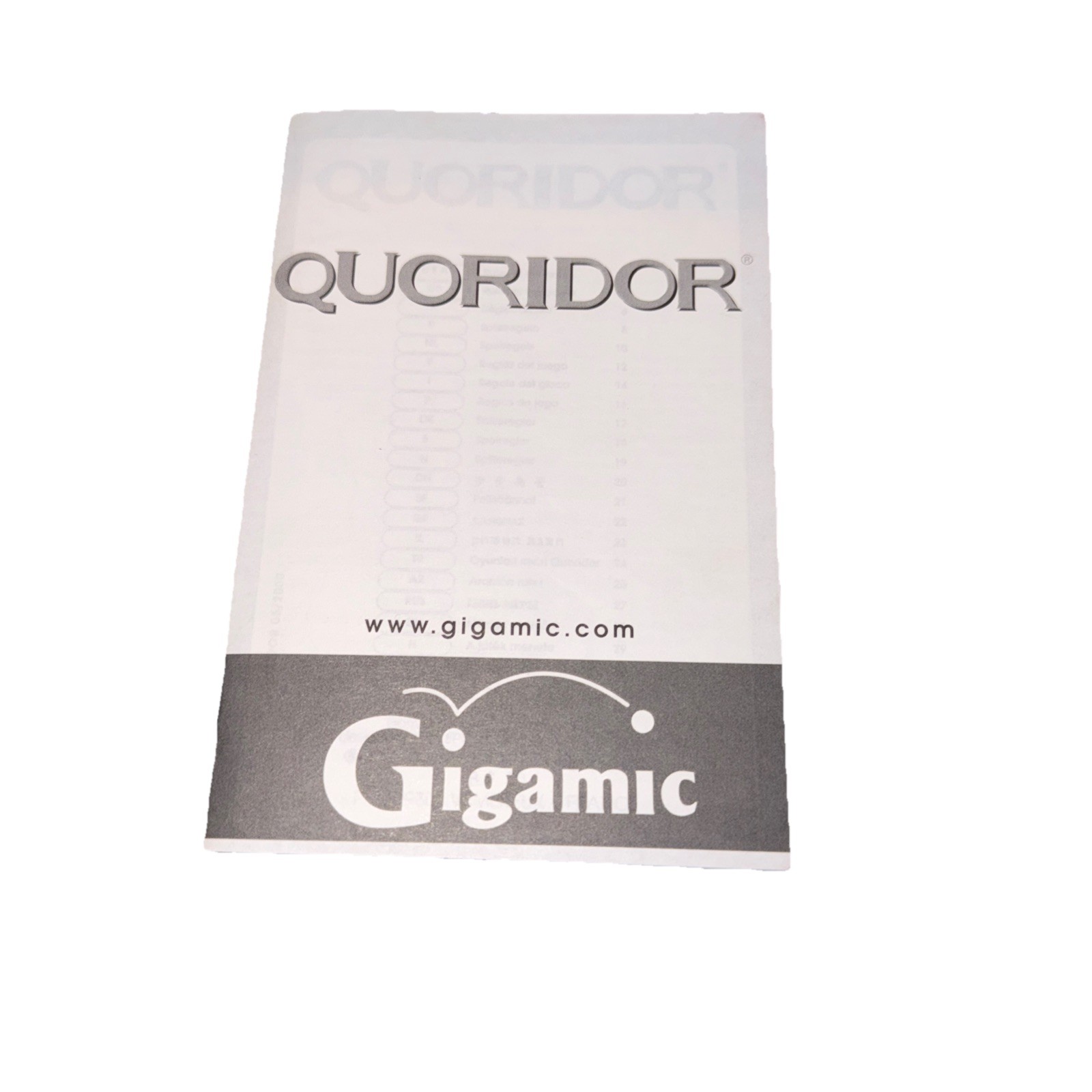 Quoridor Classic Wooden Strategy Board Game by Gigamic – COMPLETE!