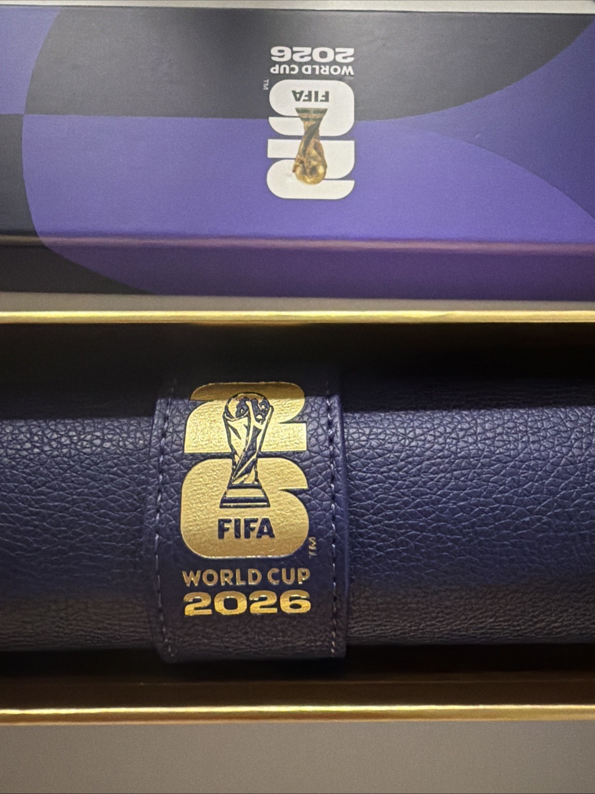 FIFA World Cup 2026 Turkiye V Paraguay Leather Backgammon Set NEW