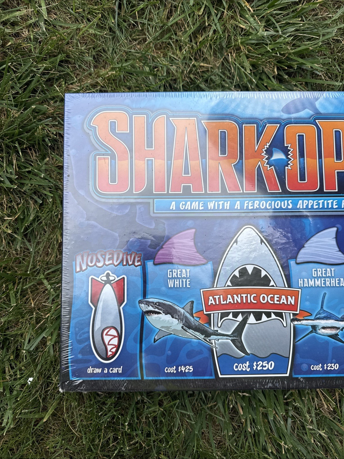 Sharkopoly Board Game Like Monopoly Sealed NEW