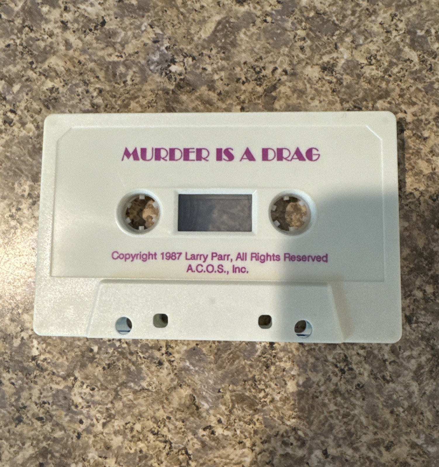 Murder Is a Drag (Queen) Murder Mystery Game Female Impersonator, 1987 RARE