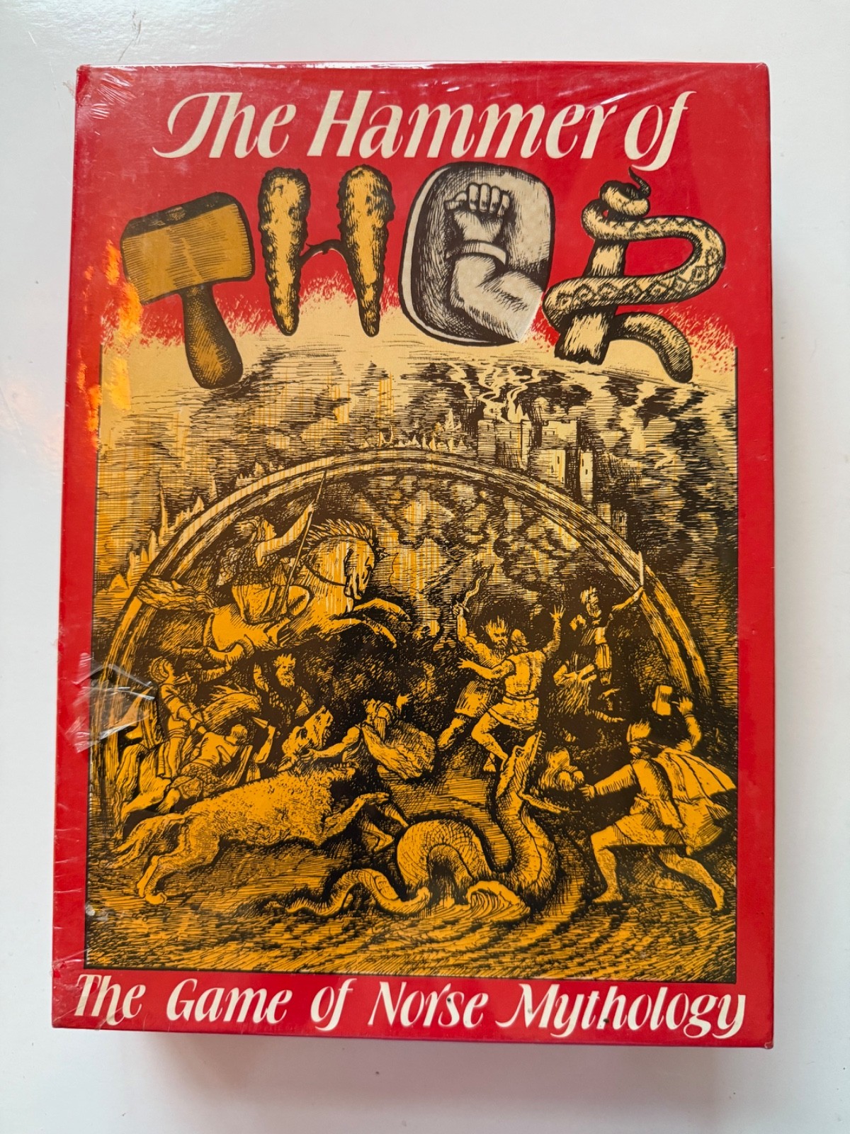 The Hammer of Thor Game of Norse Mythology Game New Factory Sealed Nova 1980 OOP